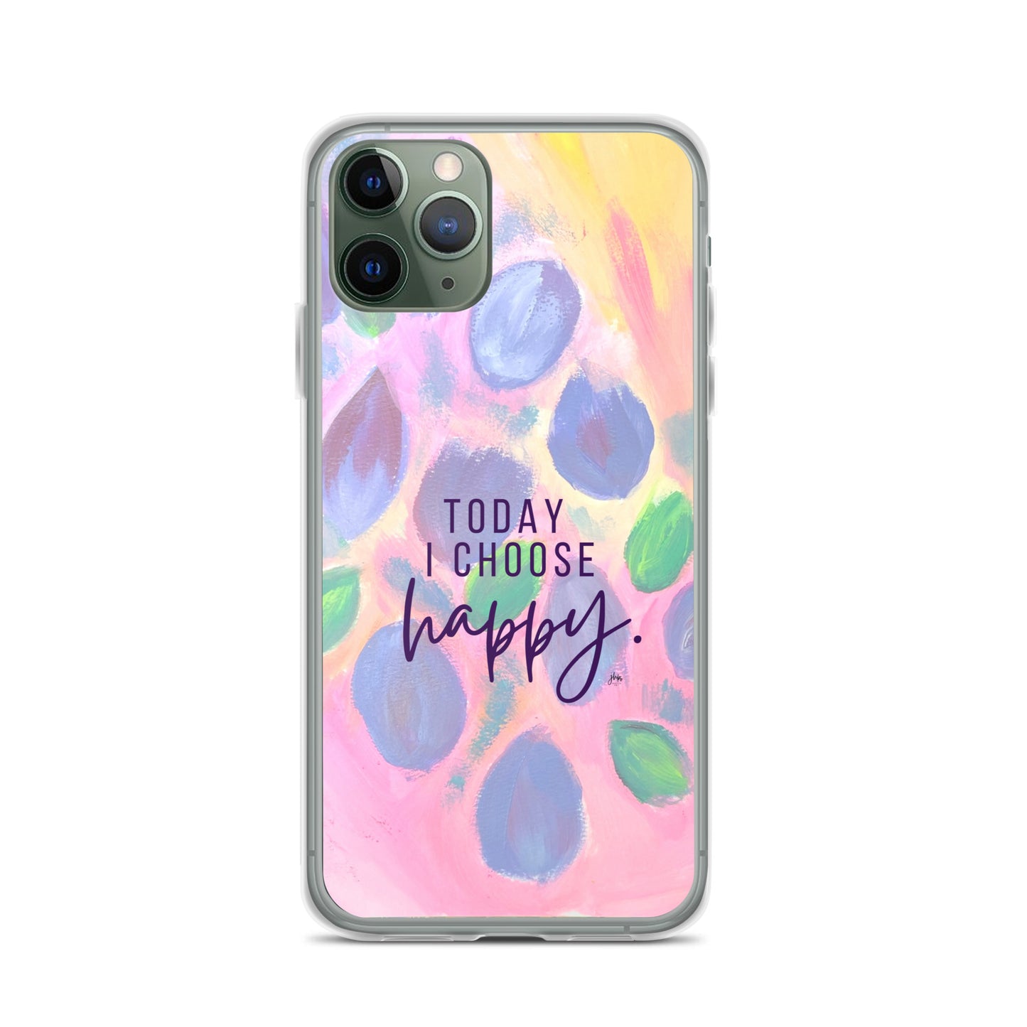 Today I Choose Happy (My Secret Garden, 4) iPhone Case