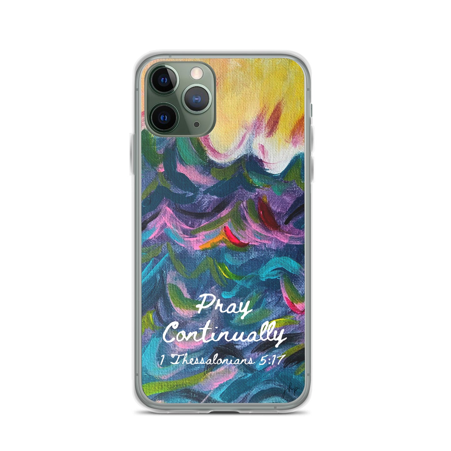 Pray Continually iPhone Case