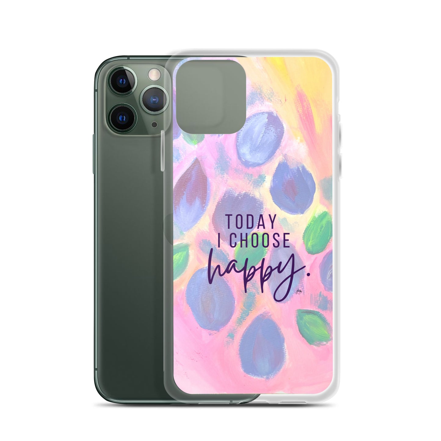Today I Choose Happy (My Secret Garden, 4) iPhone Case