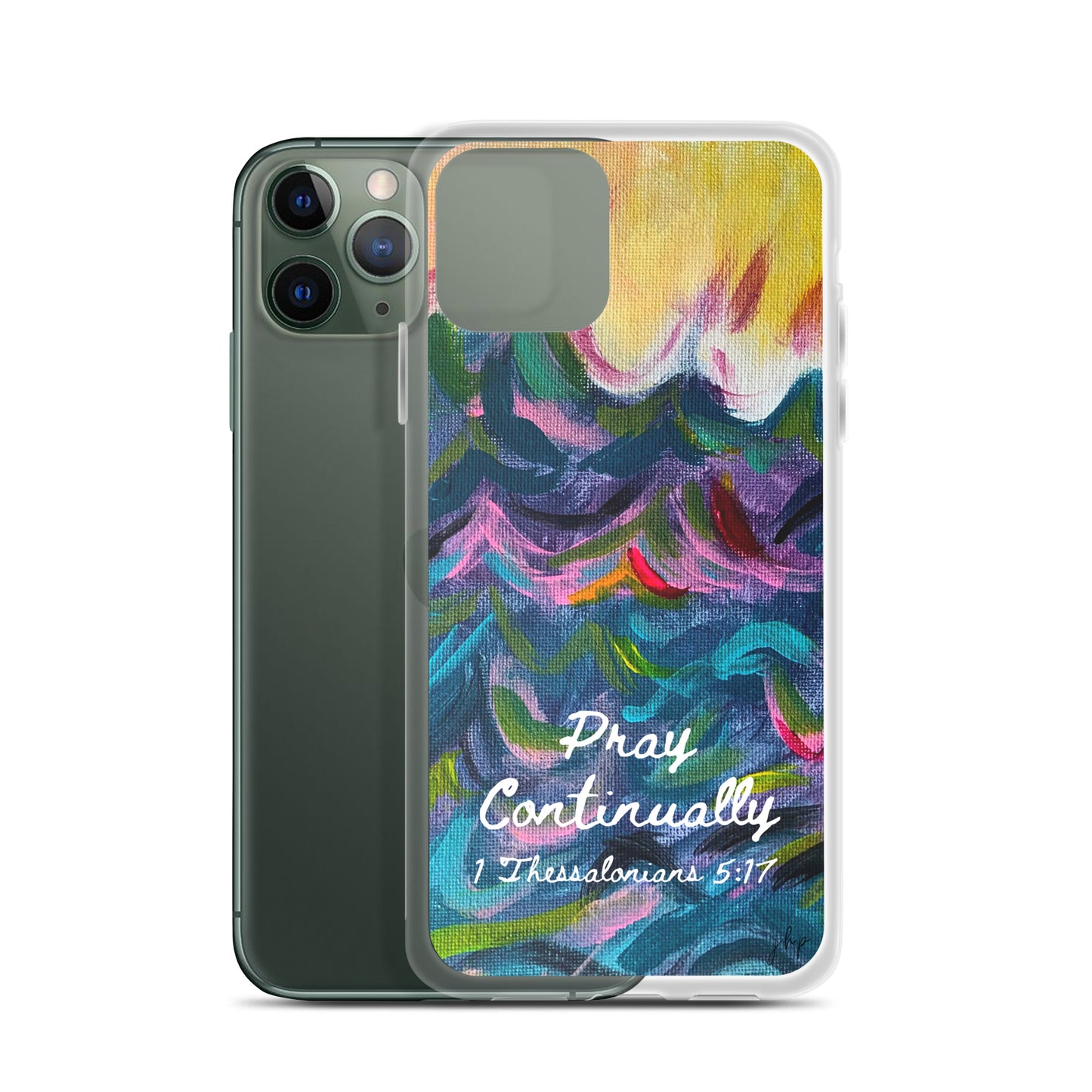 Pray Continually iPhone Case