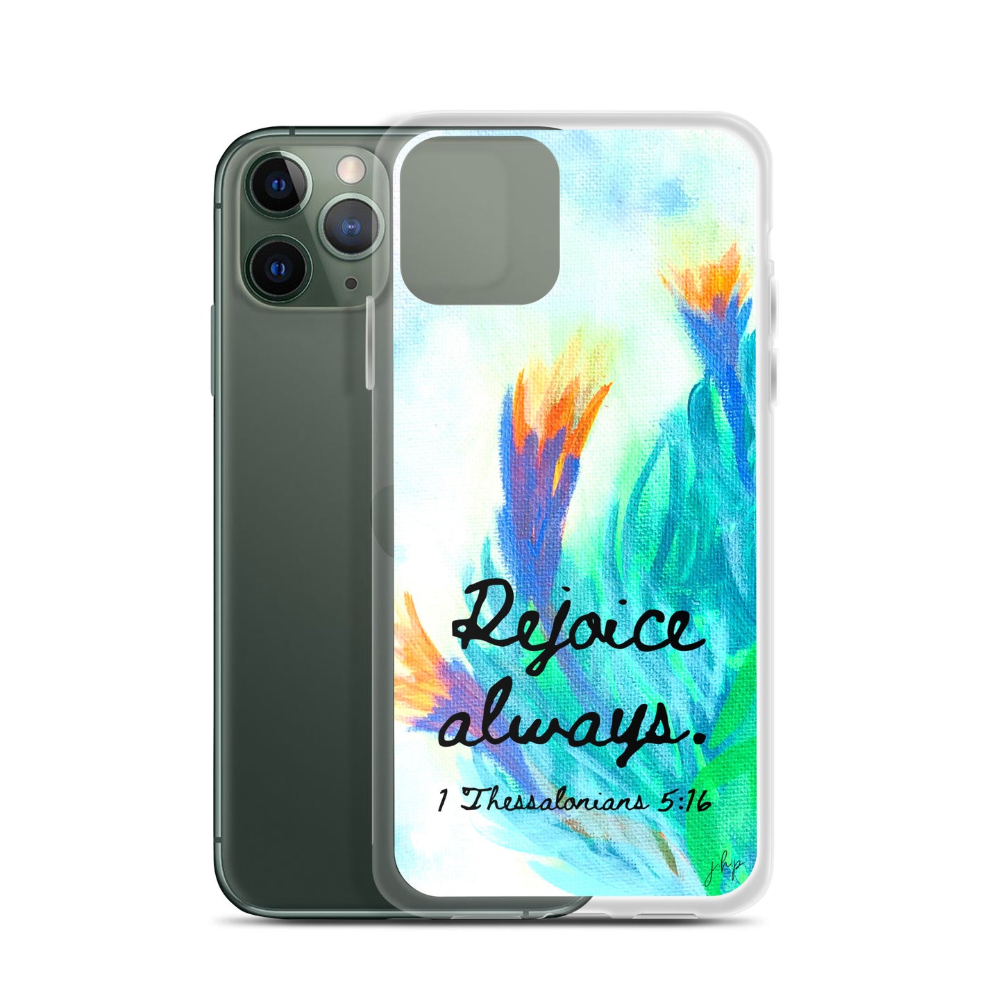 Rejoice Always iPhone Case