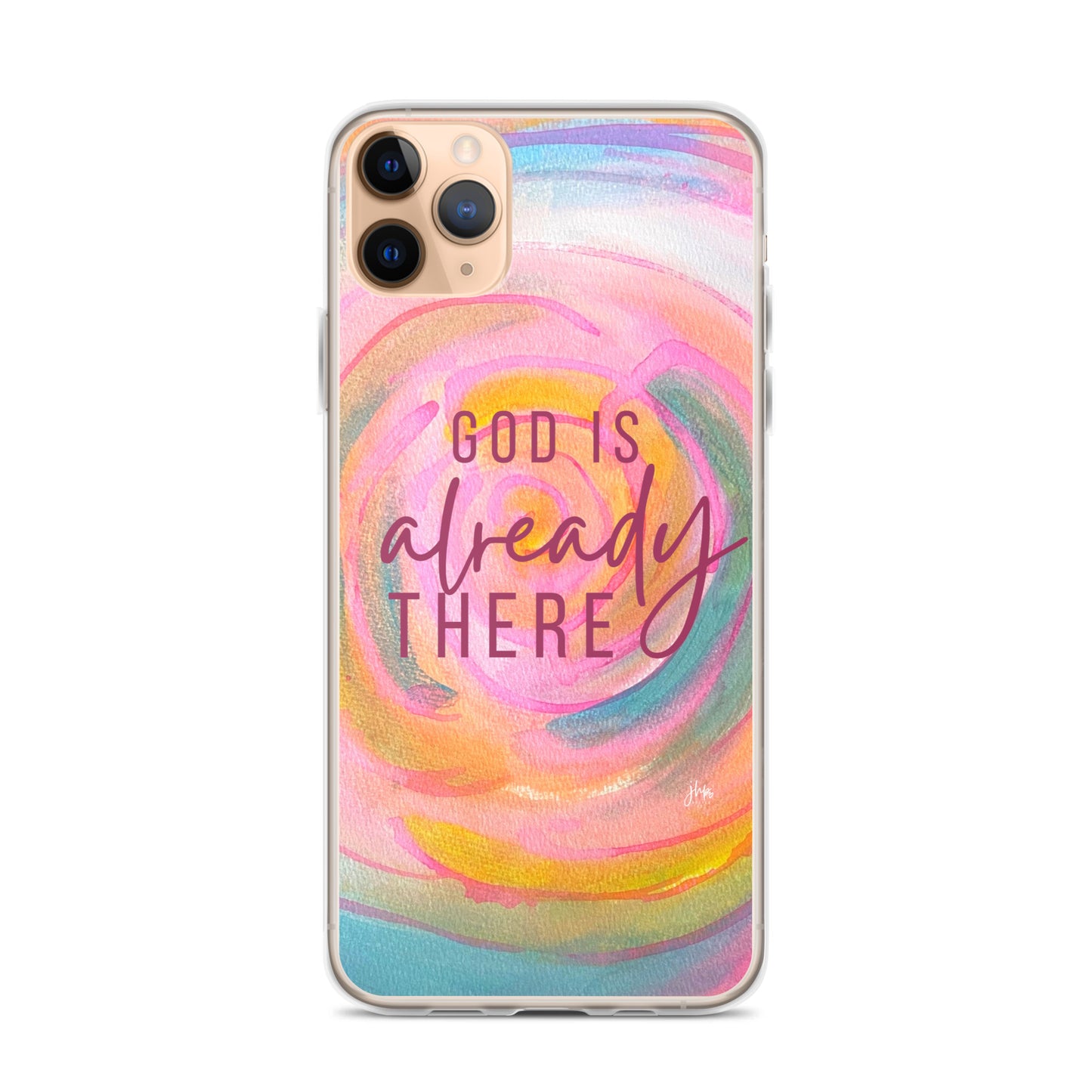 God is Already There (The Ripple Effect, 3) iPhone Case