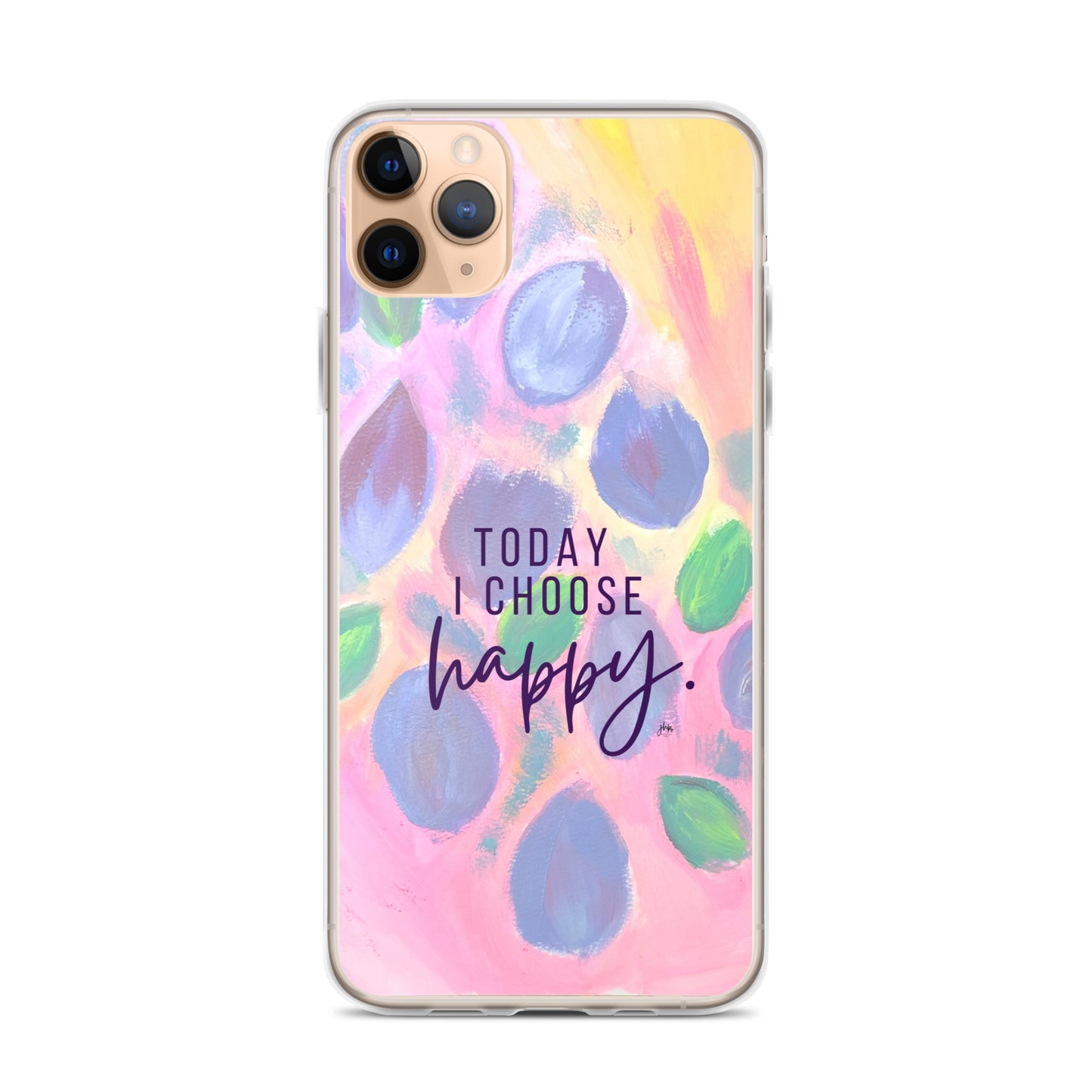 Today I Choose Happy (My Secret Garden, 4) iPhone Case