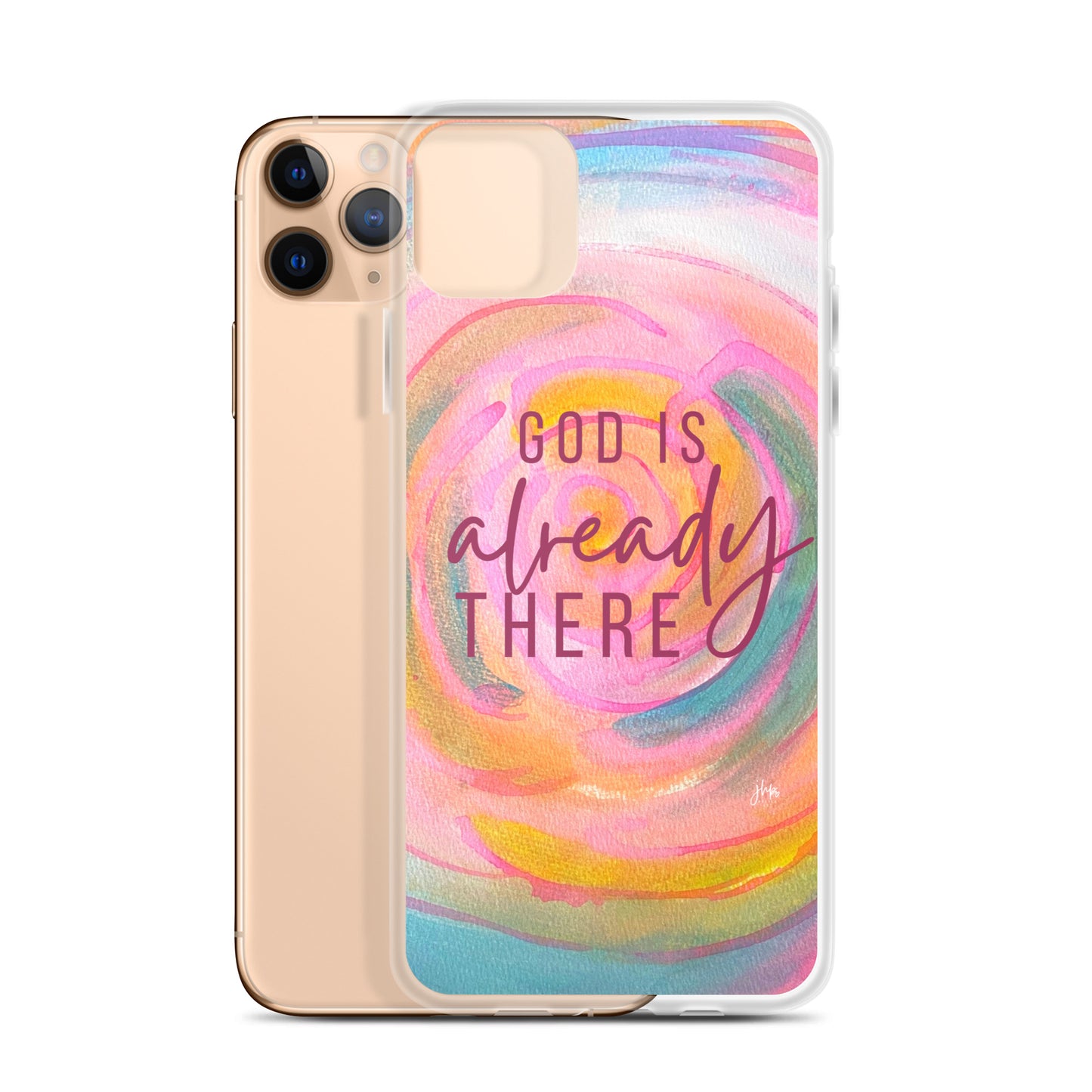 God is Already There (The Ripple Effect, 3) iPhone Case