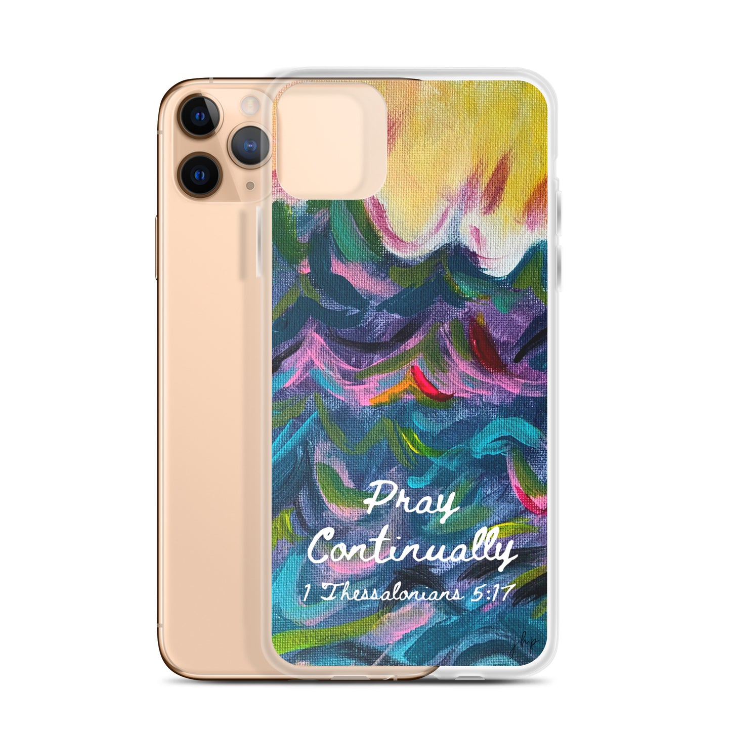 Pray Continually iPhone Case