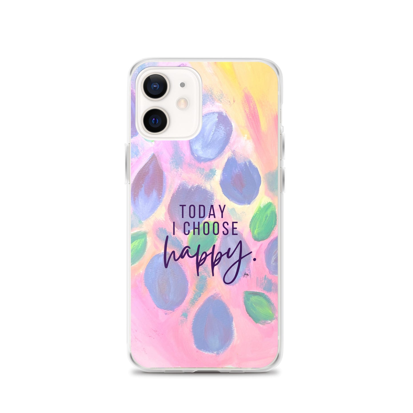Today I Choose Happy (My Secret Garden, 4) iPhone Case