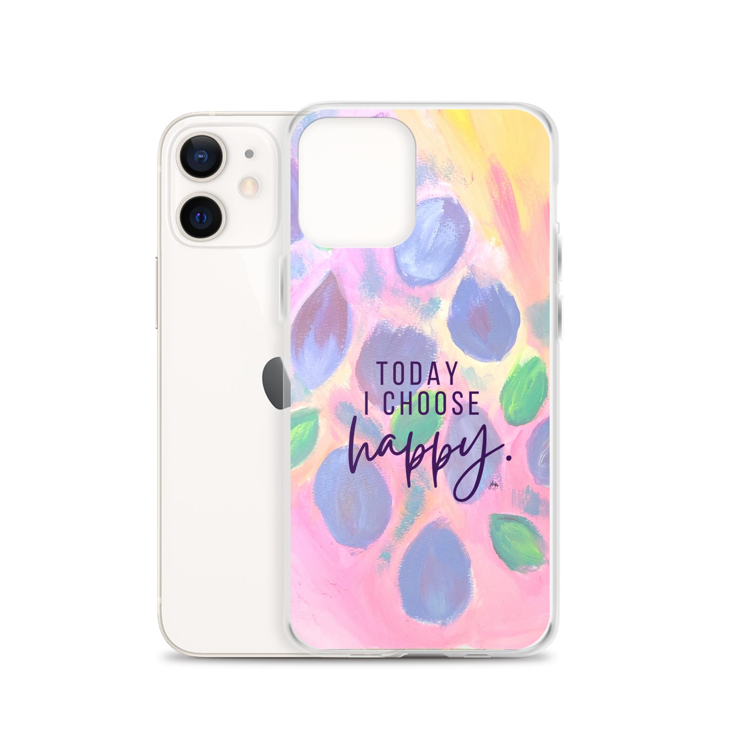 Today I Choose Happy (My Secret Garden, 4) iPhone Case