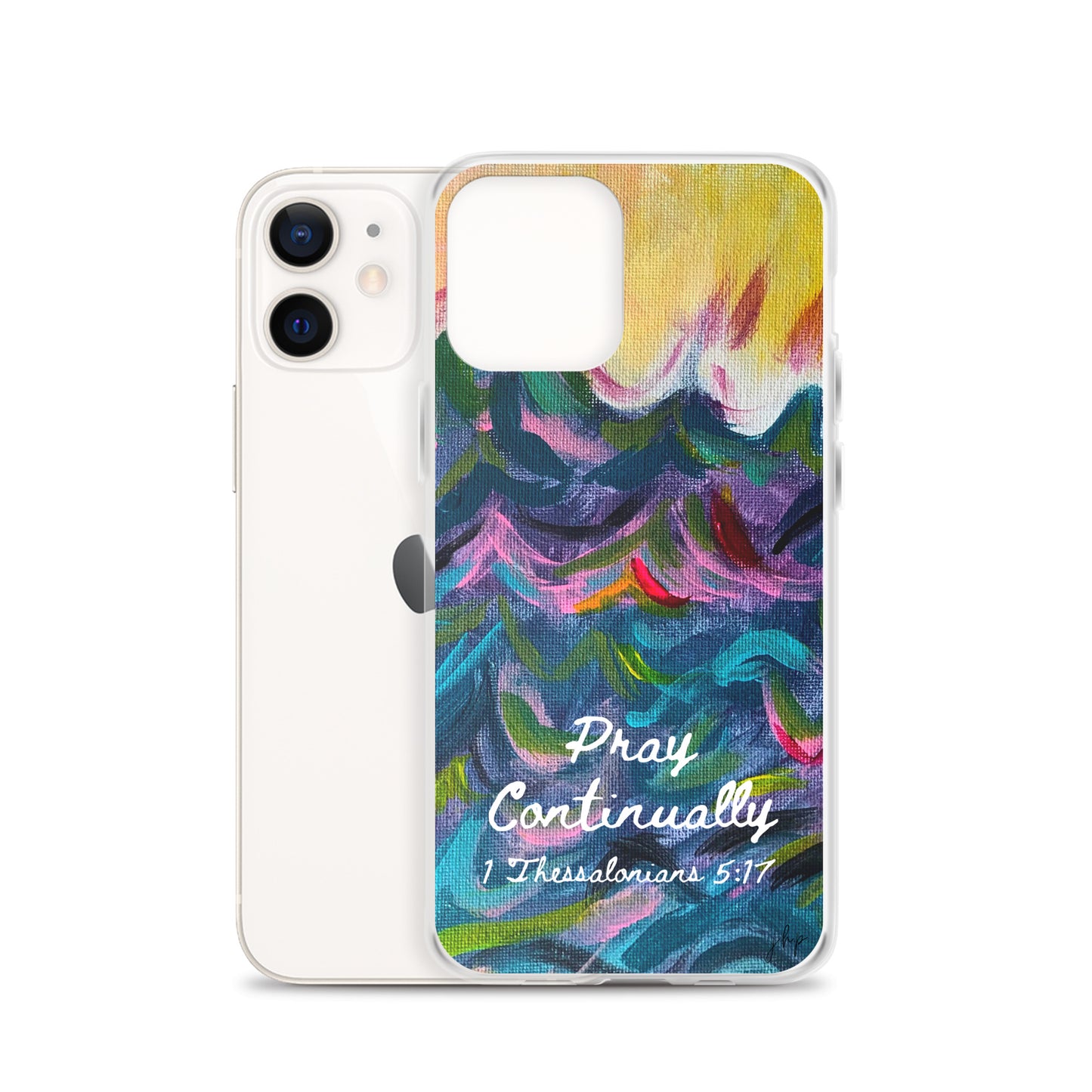 Pray Continually iPhone Case