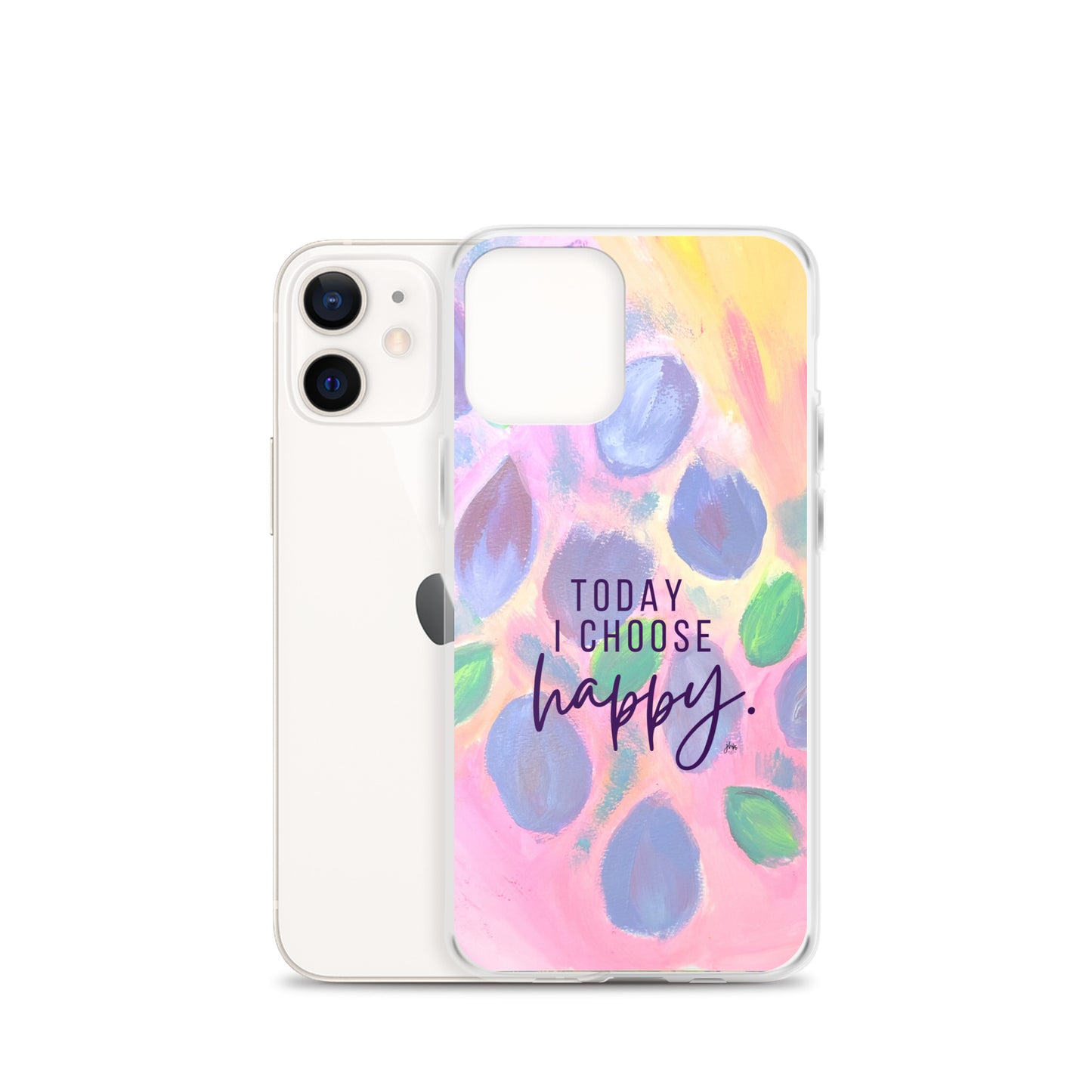 Today I Choose Happy (My Secret Garden, 4) iPhone Case