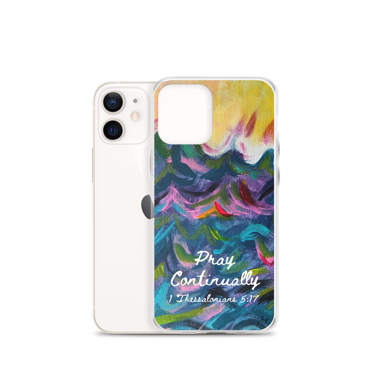 Pray Continually iPhone Case