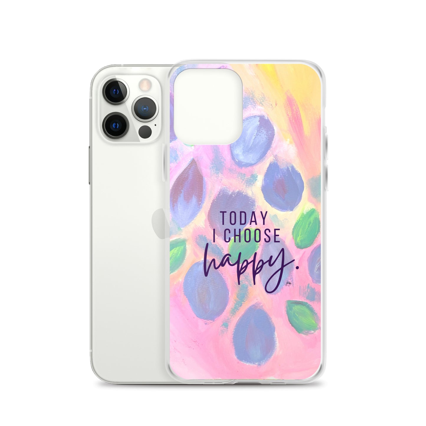 Today I Choose Happy (My Secret Garden, 4) iPhone Case