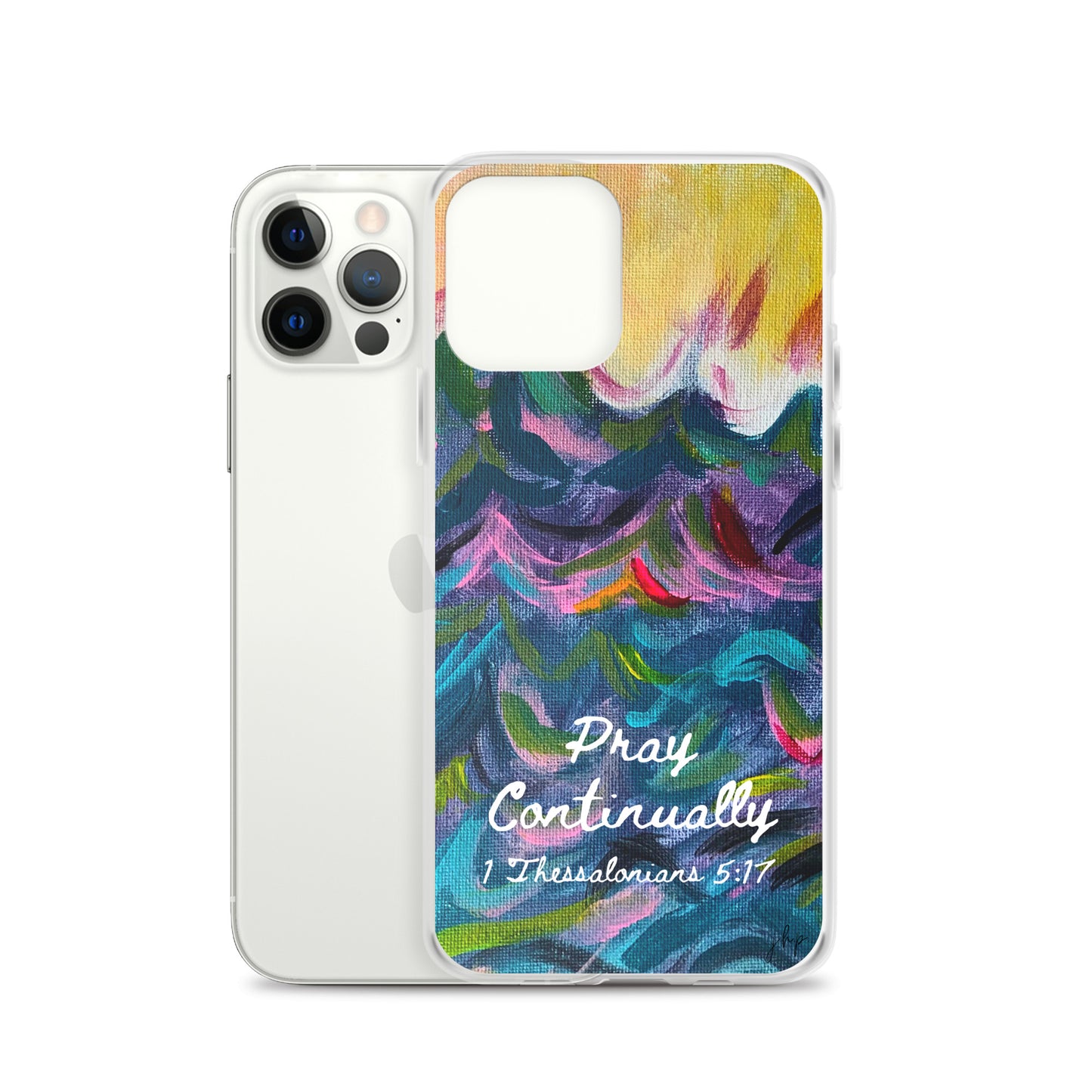 Pray Continually iPhone Case