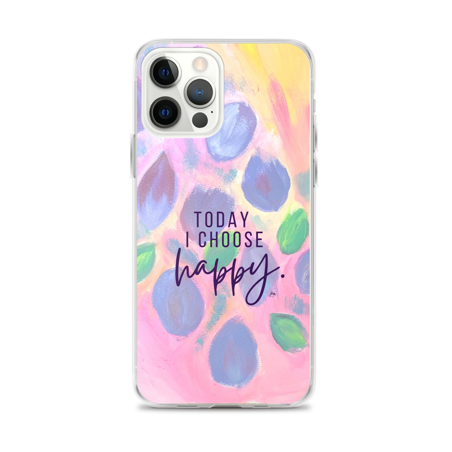 Today I Choose Happy (My Secret Garden, 4) iPhone Case