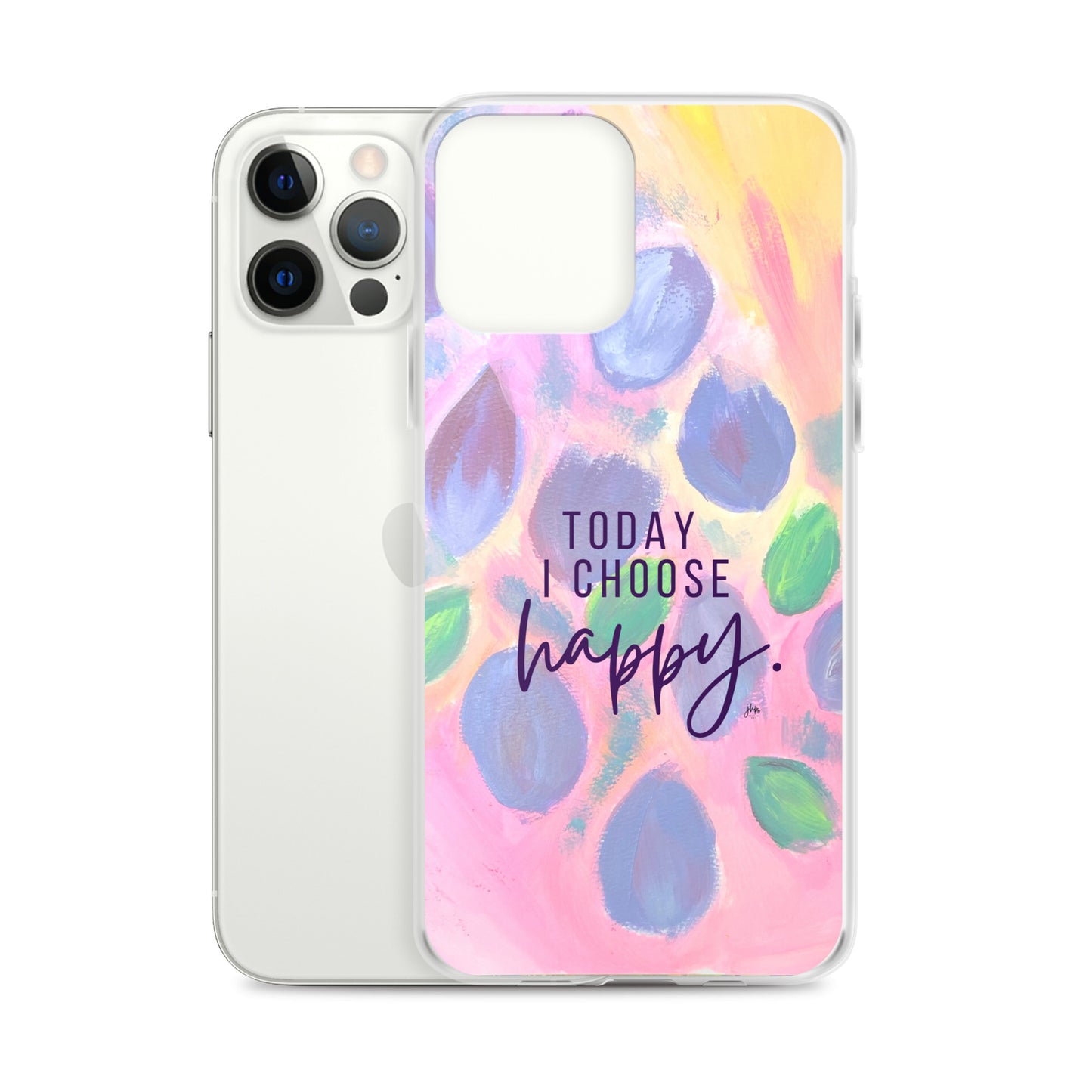 Today I Choose Happy (My Secret Garden, 4) iPhone Case