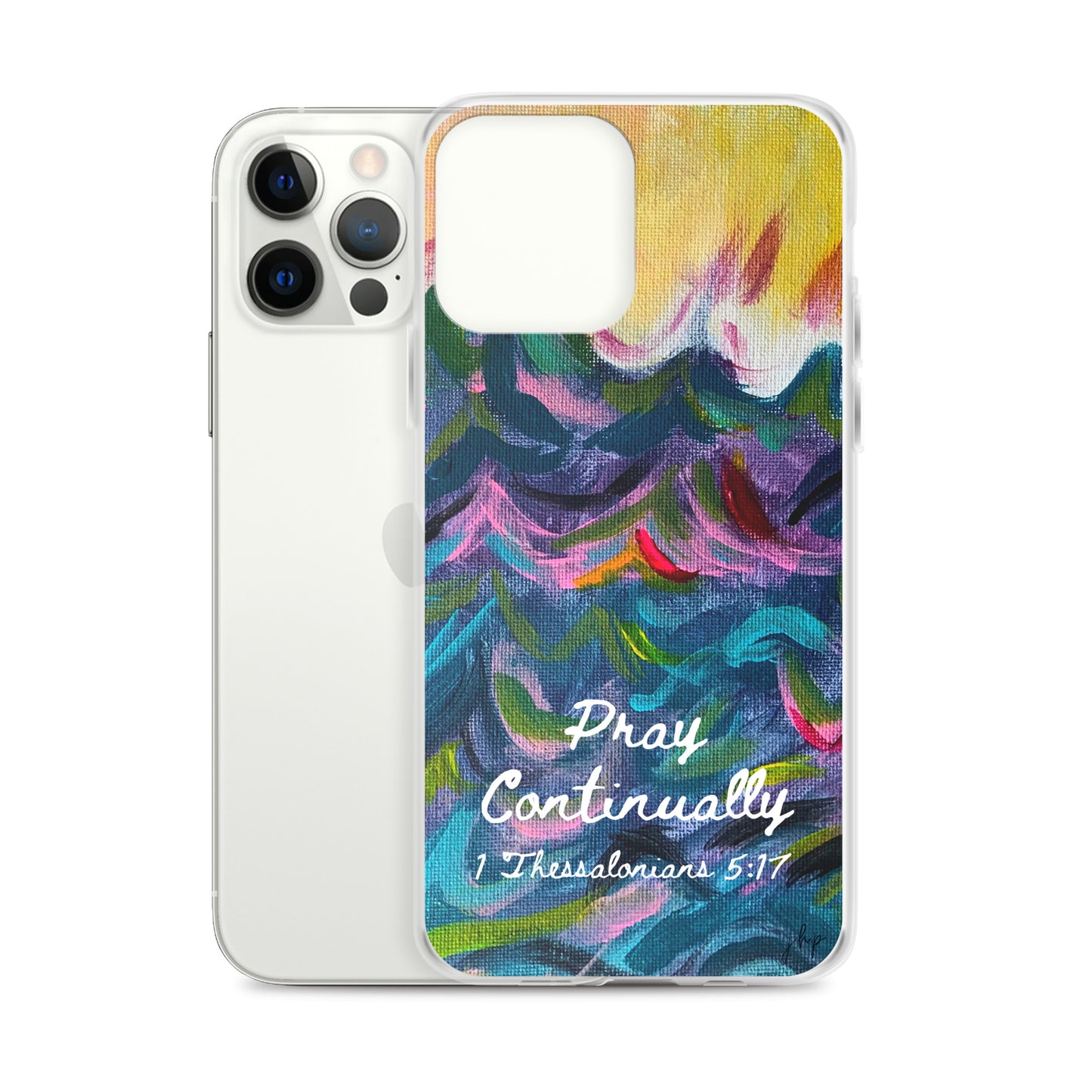 Pray Continually iPhone Case
