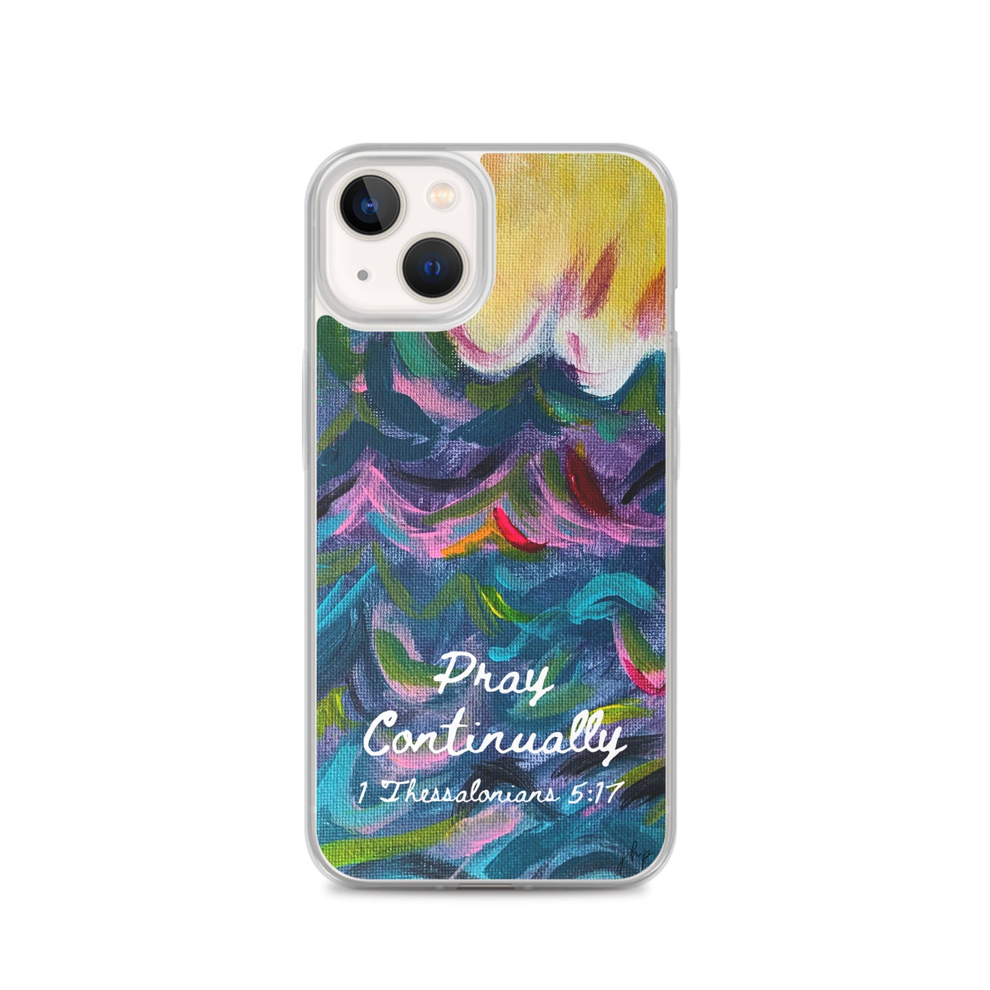 Pray Continually iPhone Case