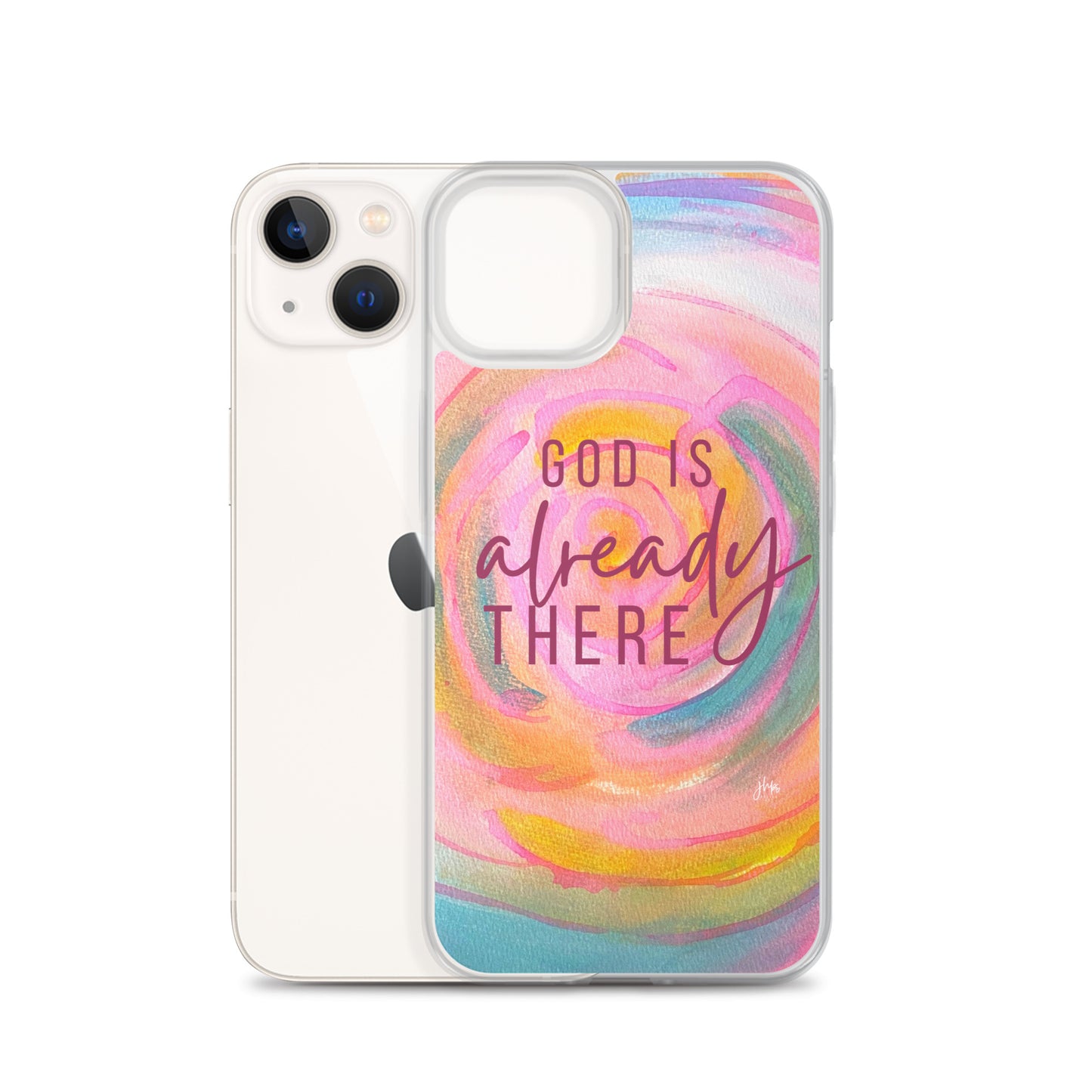 God is Already There (The Ripple Effect, 3) iPhone Case