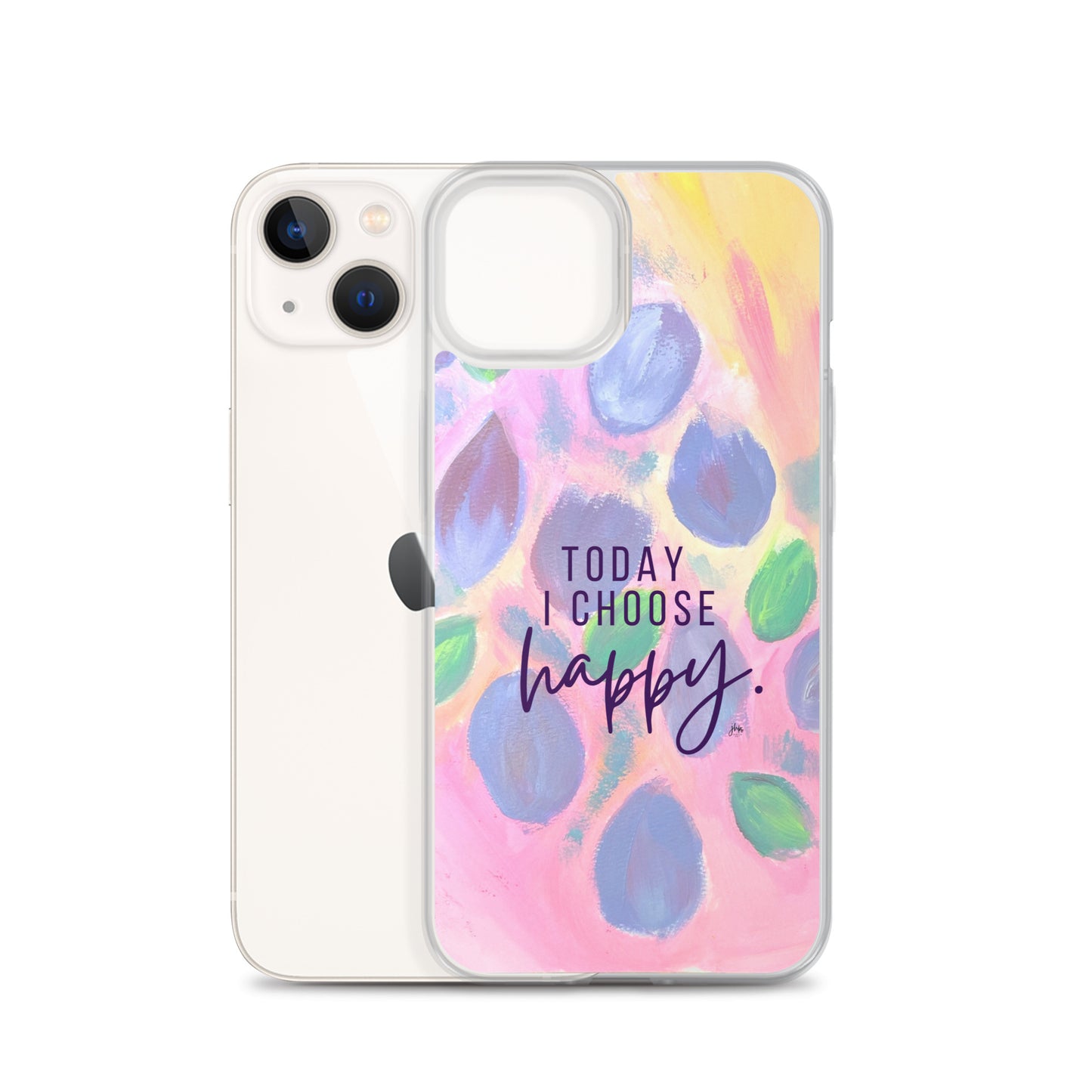 Today I Choose Happy (My Secret Garden, 4) iPhone Case