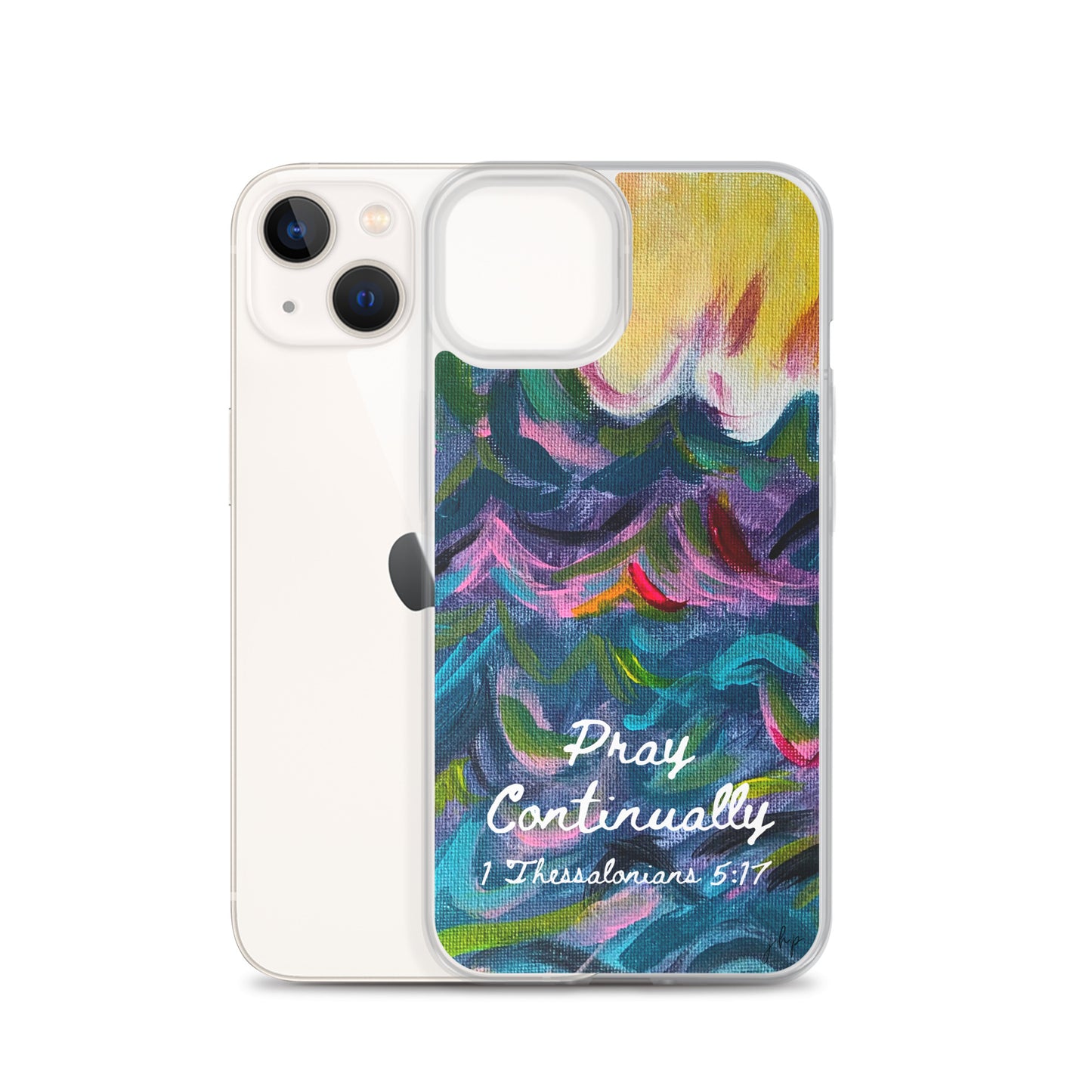 Pray Continually iPhone Case