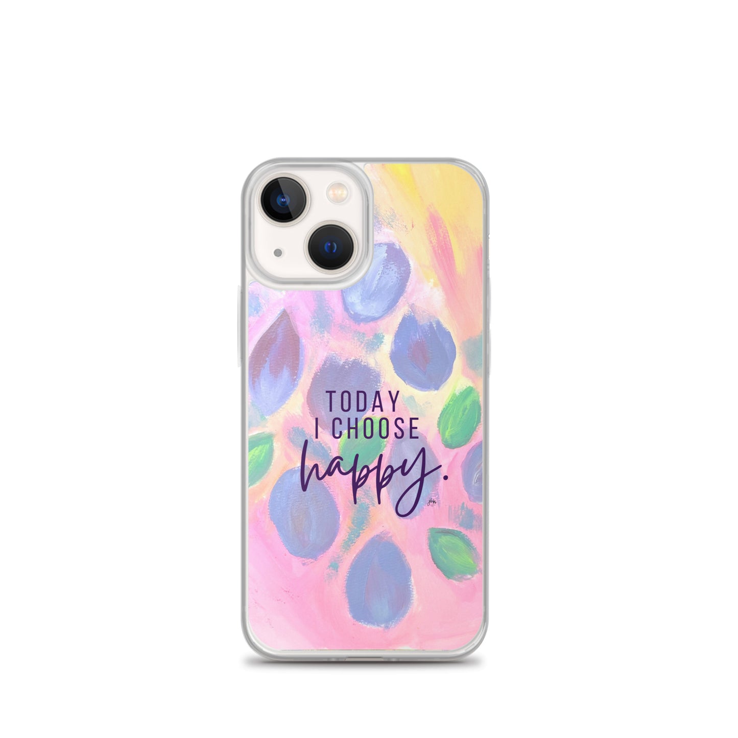 Today I Choose Happy (My Secret Garden, 4) iPhone Case