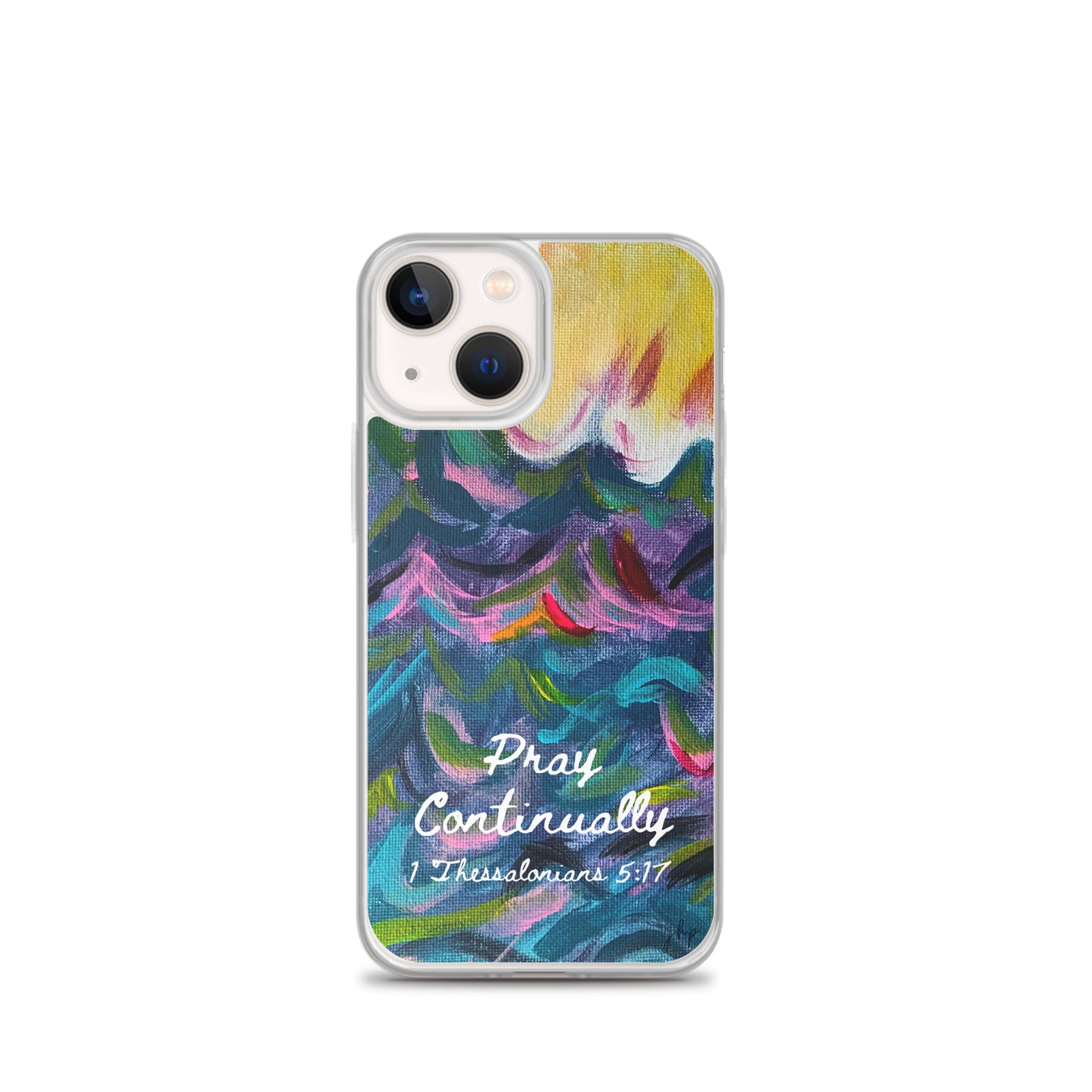 Pray Continually iPhone Case