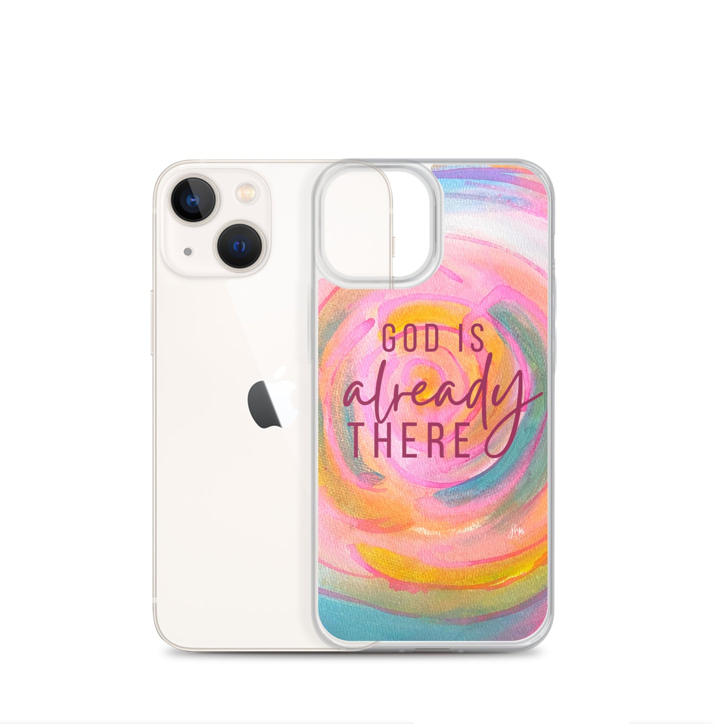 God is Already There (The Ripple Effect, 3) iPhone Case