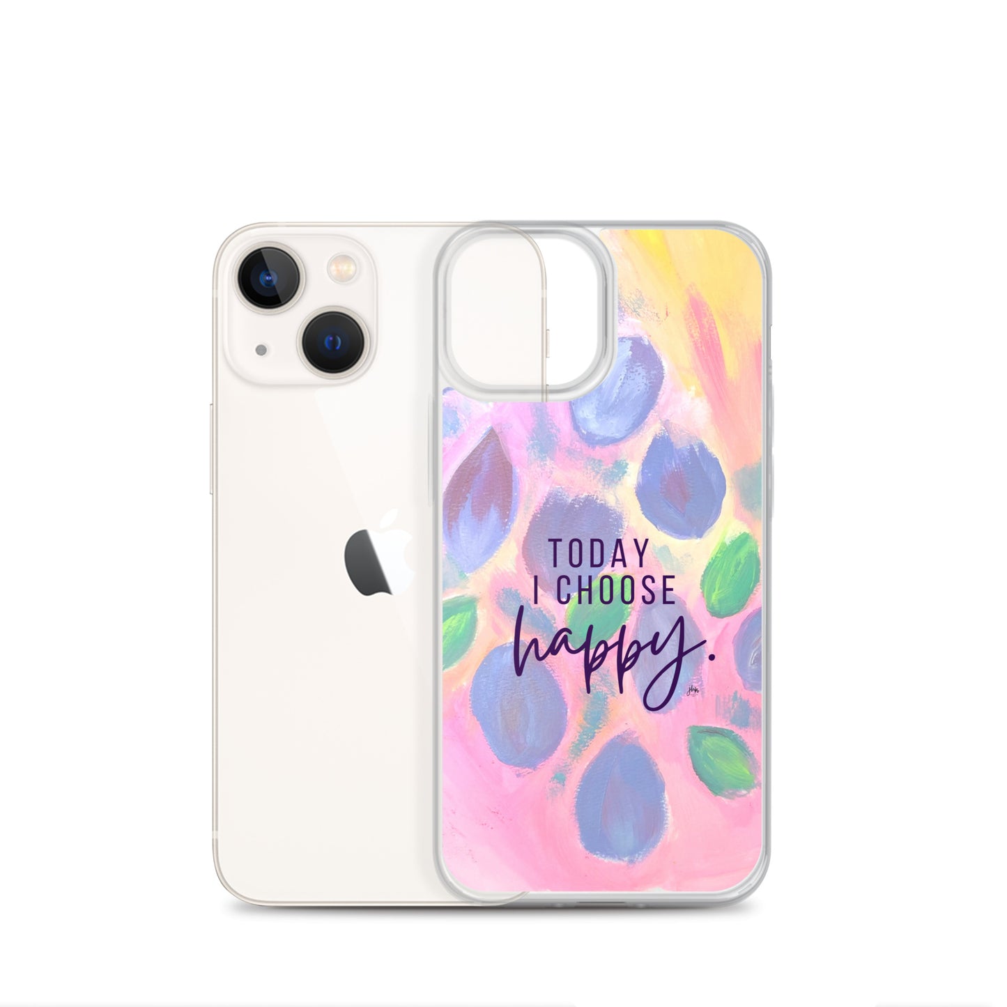 Today I Choose Happy (My Secret Garden, 4) iPhone Case