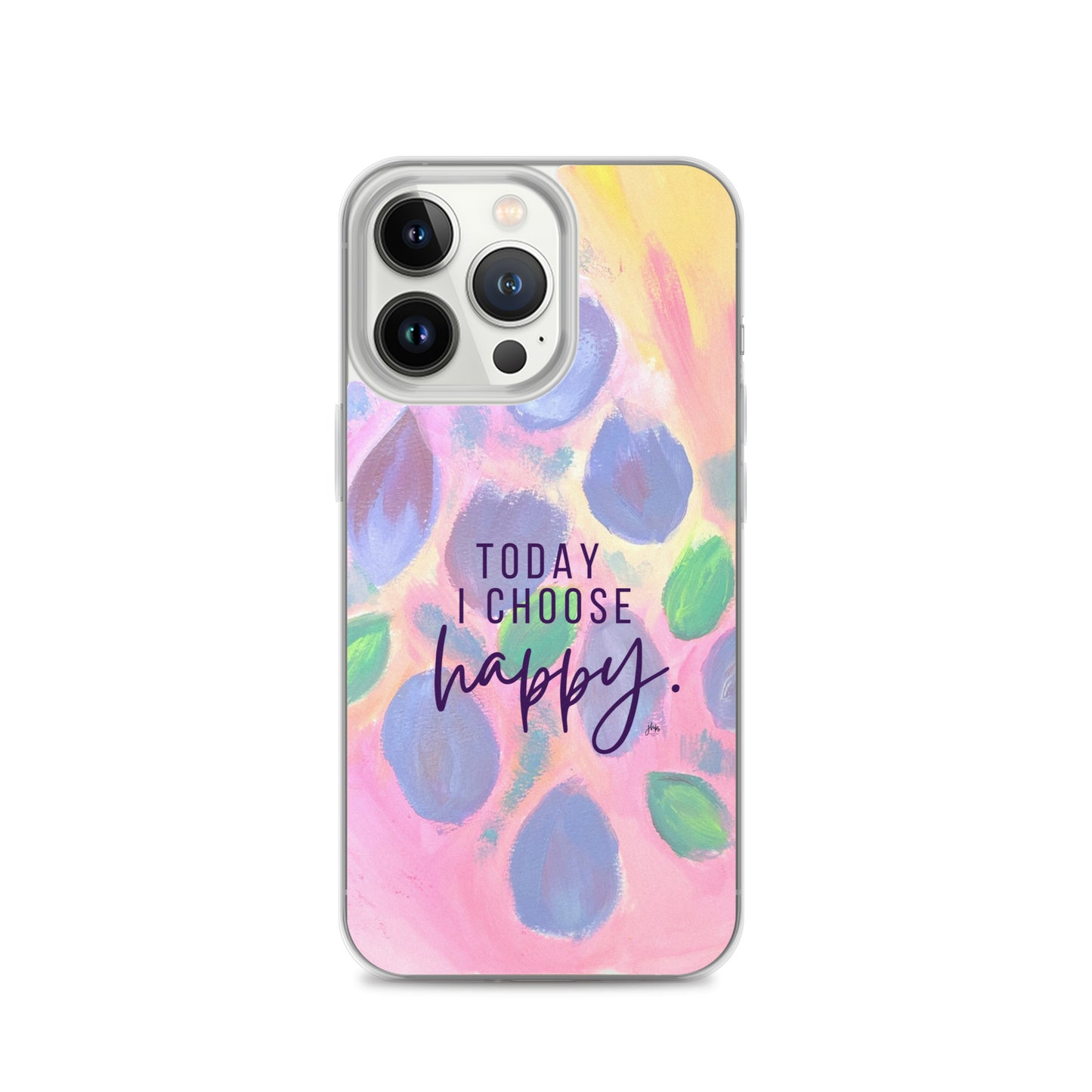 Today I Choose Happy (My Secret Garden, 4) iPhone Case