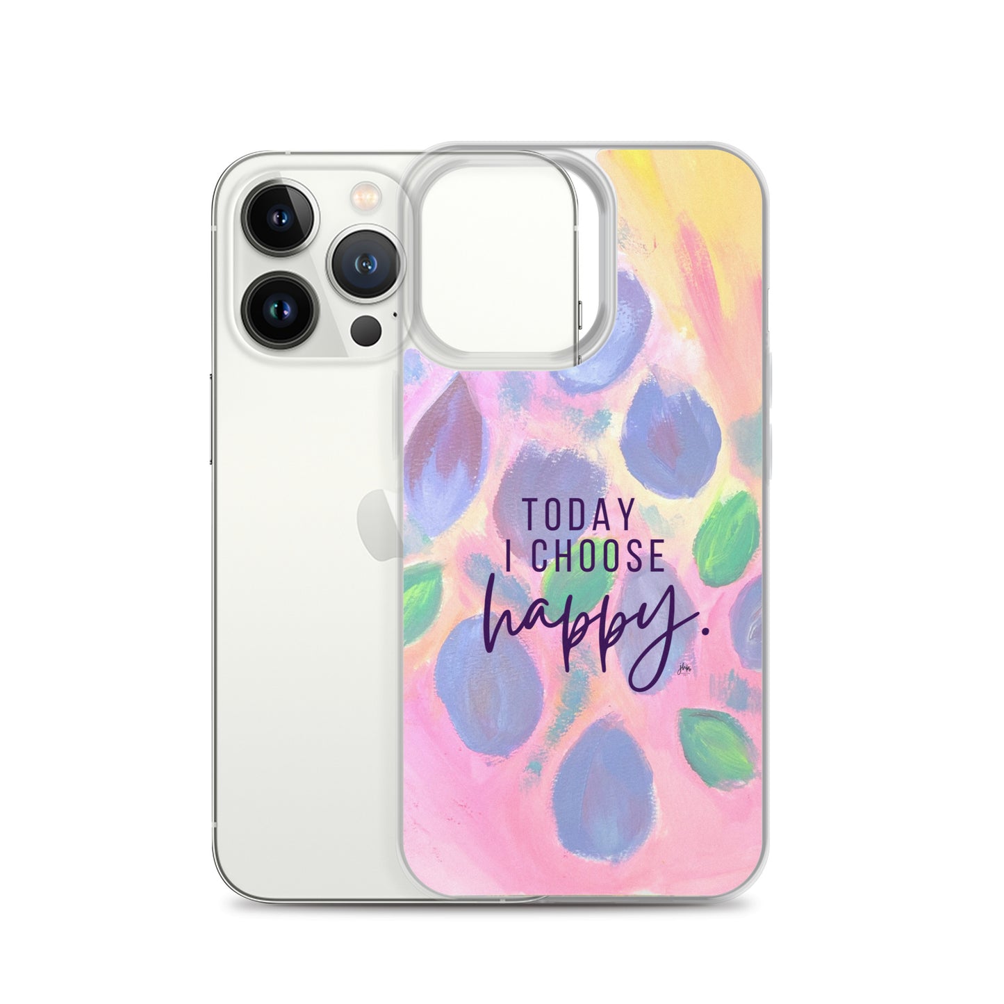 Today I Choose Happy (My Secret Garden, 4) iPhone Case