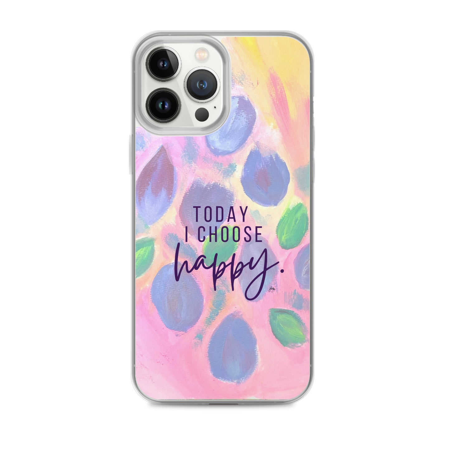 Today I Choose Happy (My Secret Garden, 4) iPhone Case