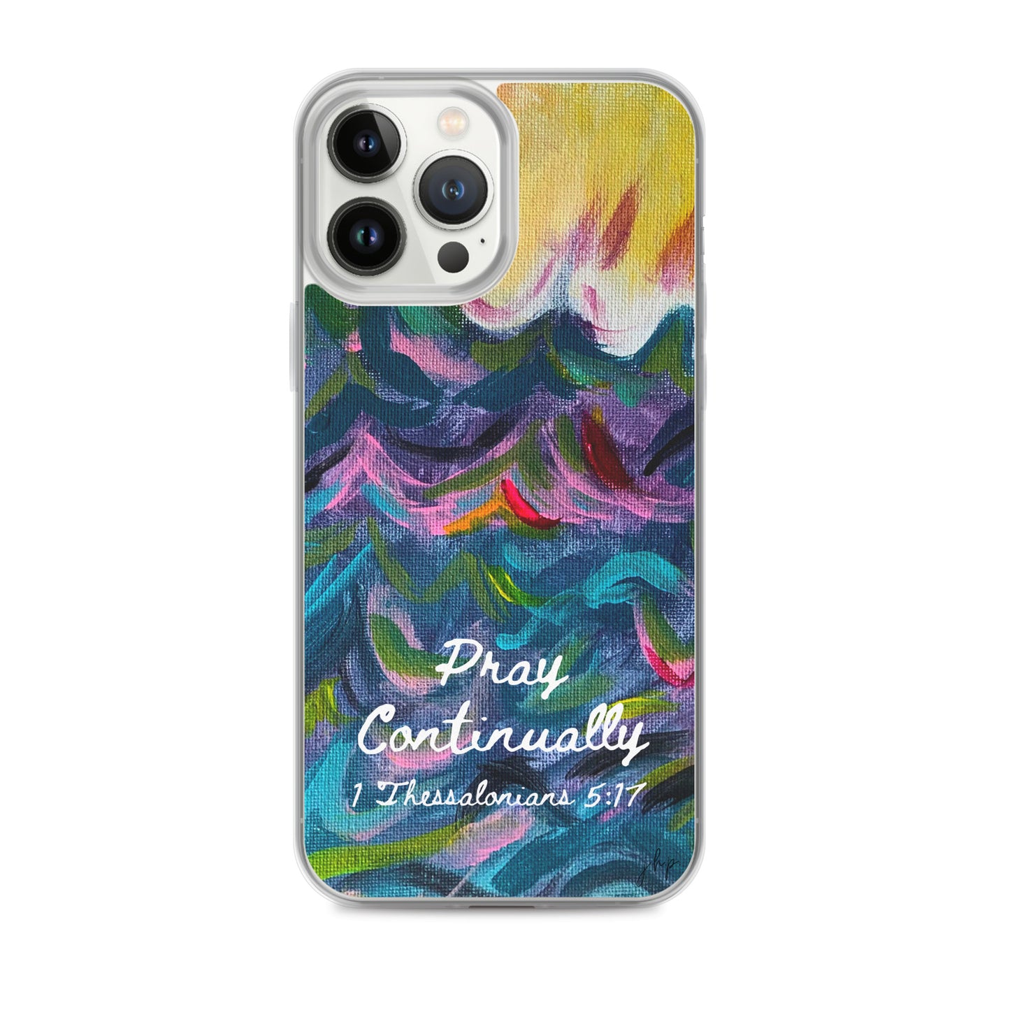 Pray Continually iPhone Case