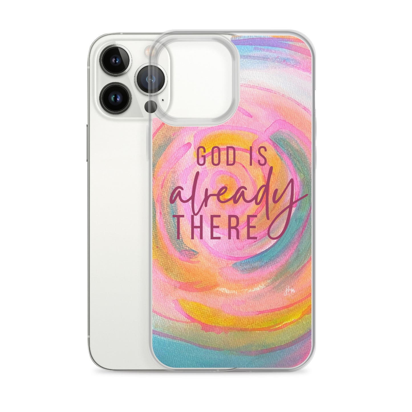 God is Already There (The Ripple Effect, 3) iPhone Case
