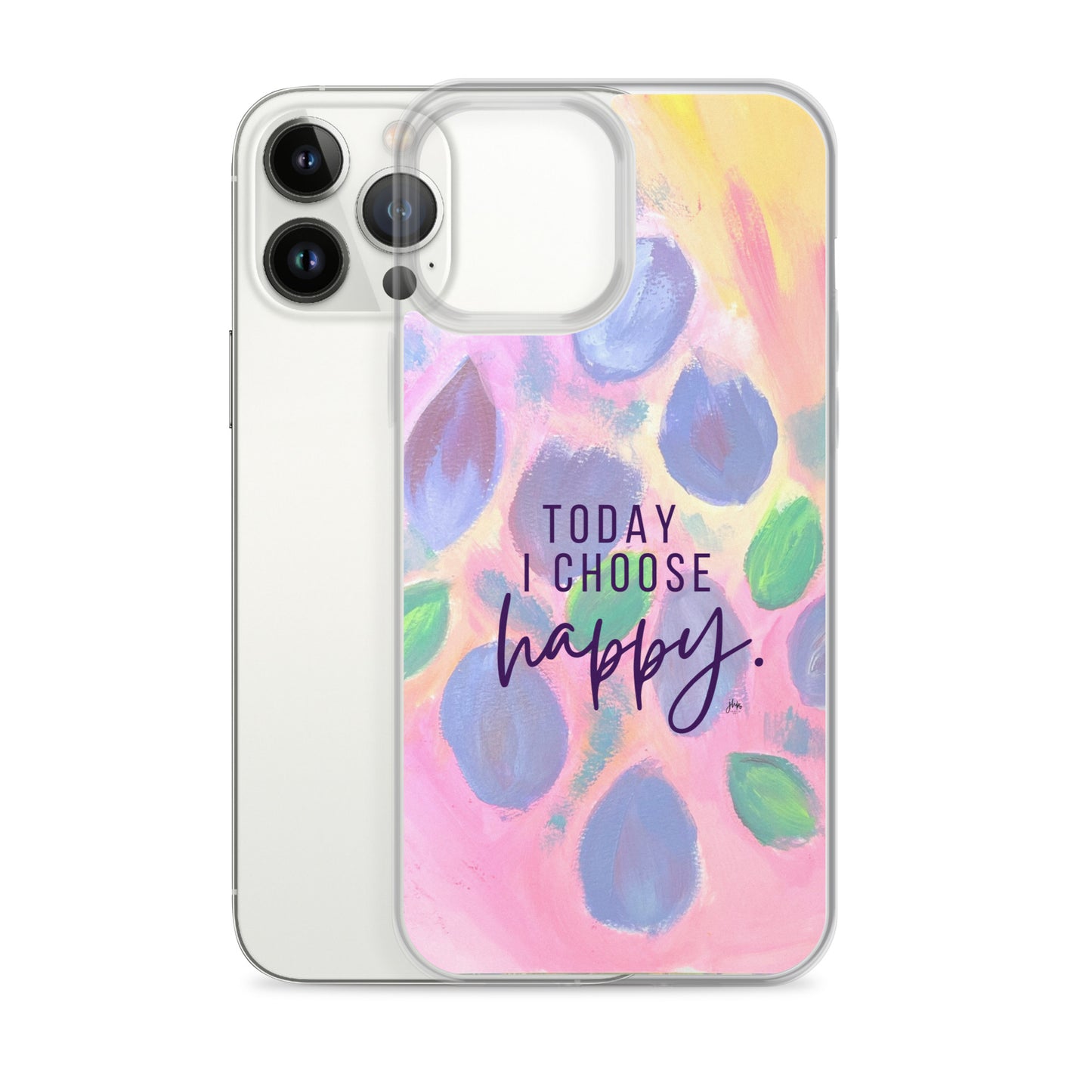 Today I Choose Happy (My Secret Garden, 4) iPhone Case