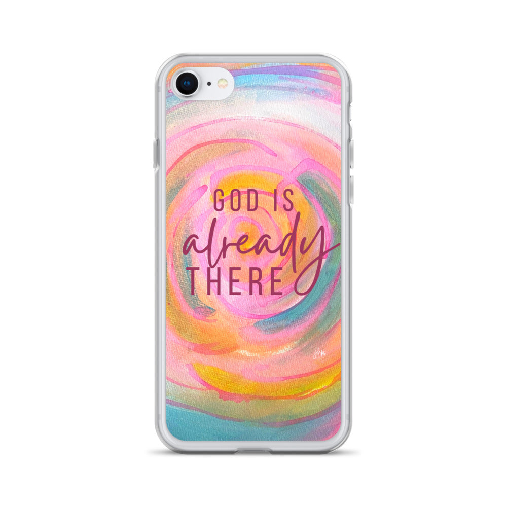 God is Already There (The Ripple Effect, 3) iPhone Case