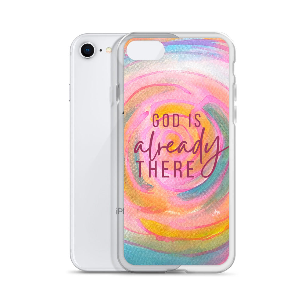 God is Already There (The Ripple Effect, 3) iPhone Case