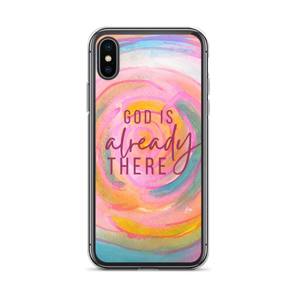 God is Already There (The Ripple Effect, 3) iPhone Case