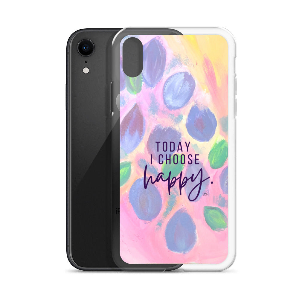 Today I Choose Happy (My Secret Garden, 4) iPhone Case