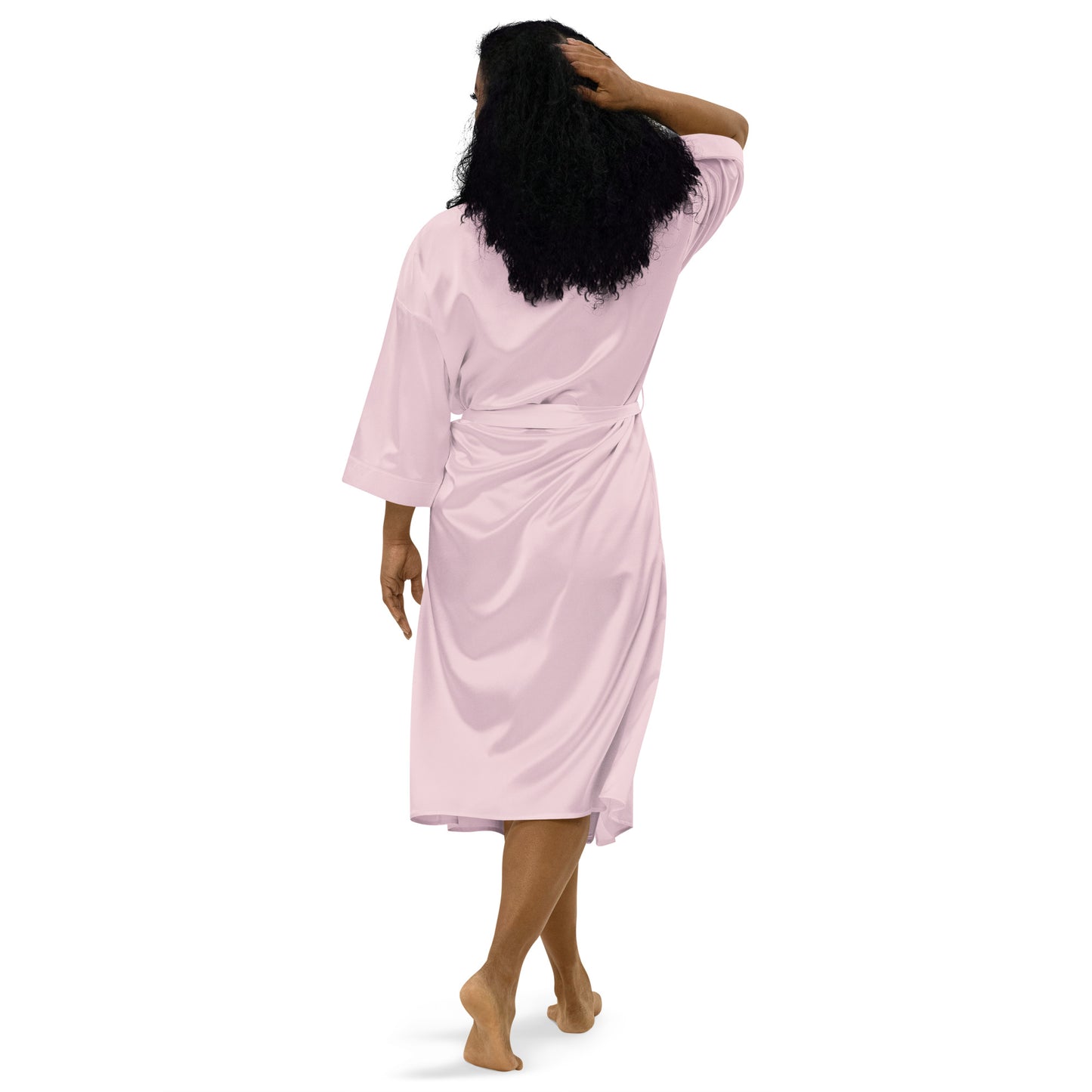 Faith Over Fear Satin robe
