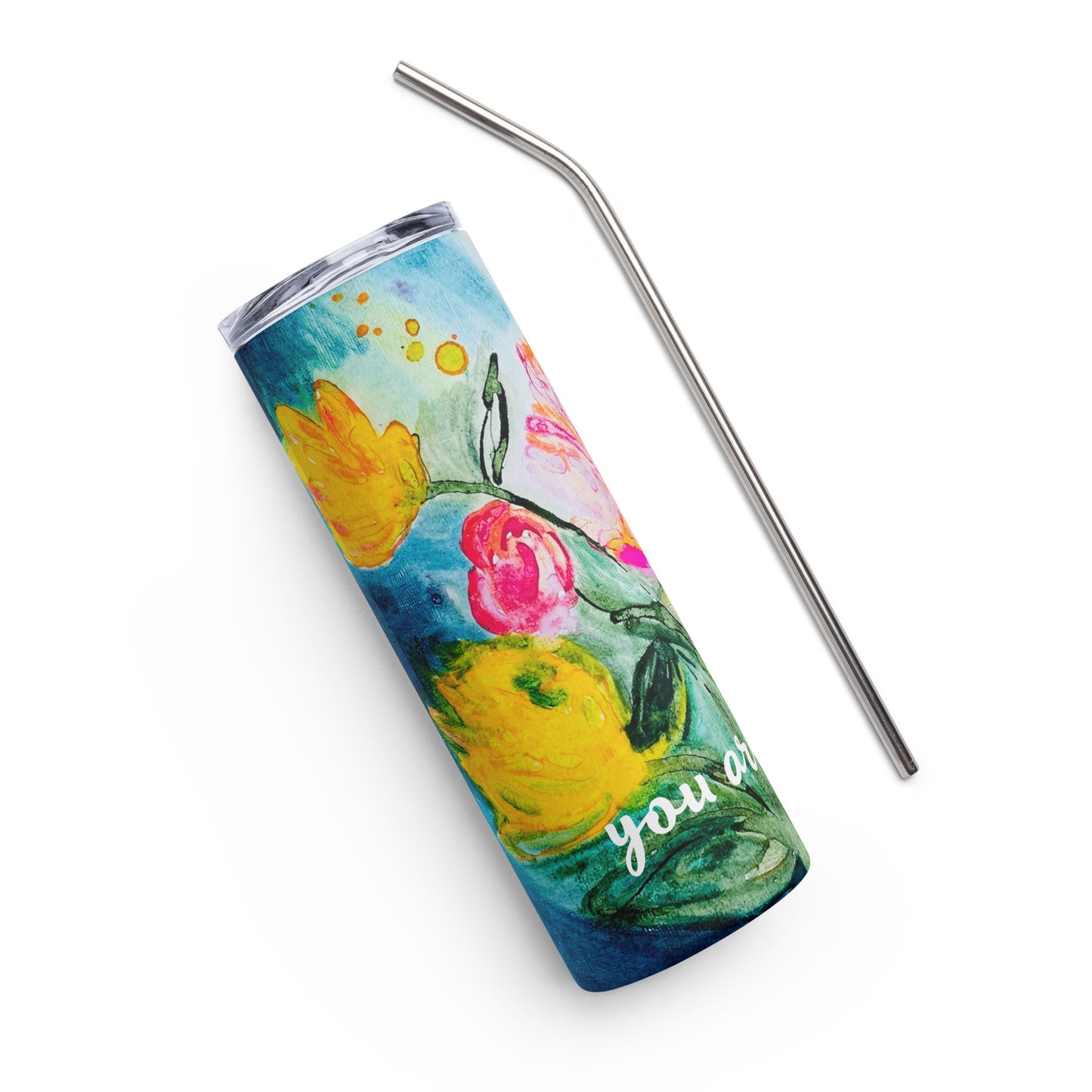 Lovely Stainless steel tumbler