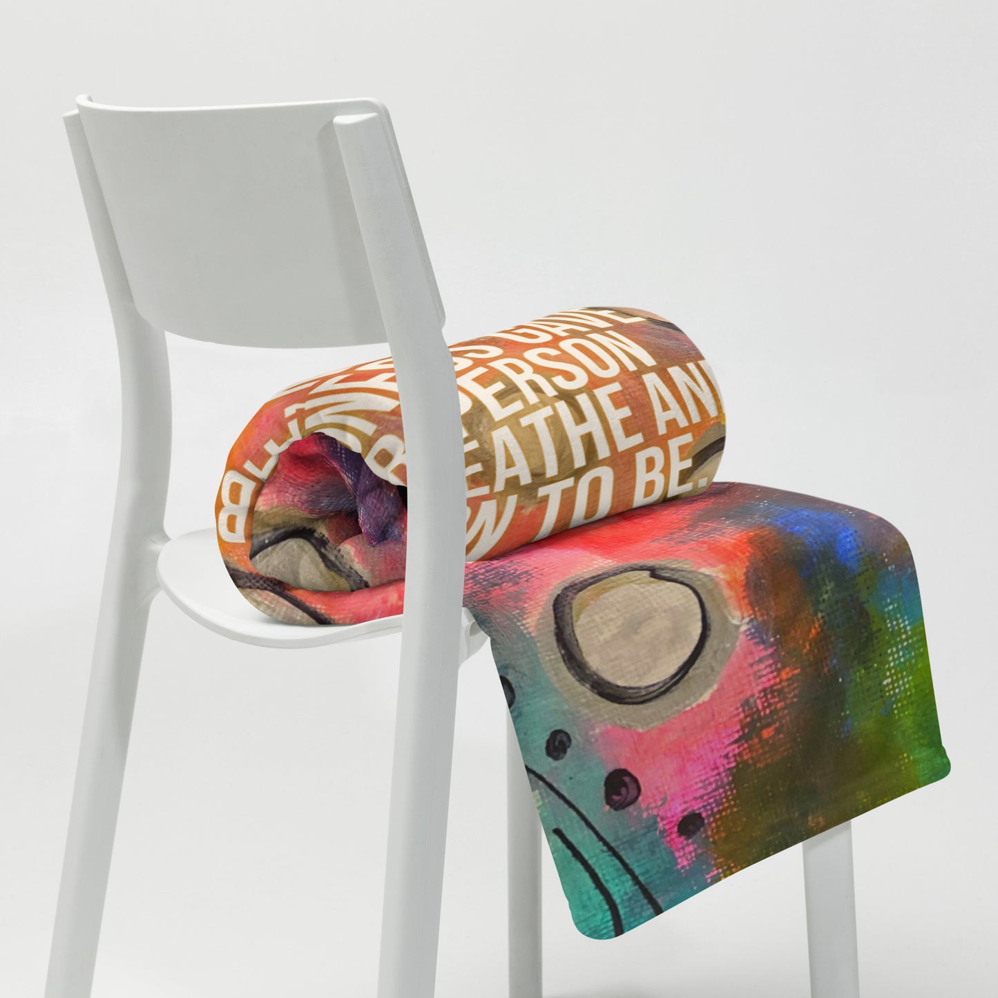 Holding Space Throw Blanket