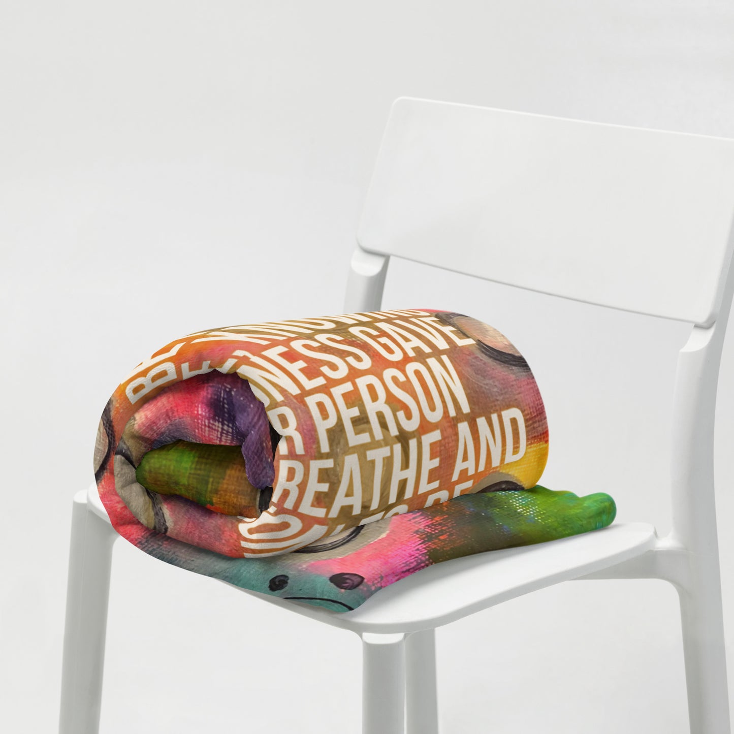 Holding Space Throw Blanket