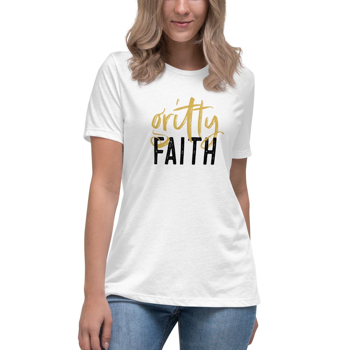 Gritty Faith Women's Relaxed T-Shirt