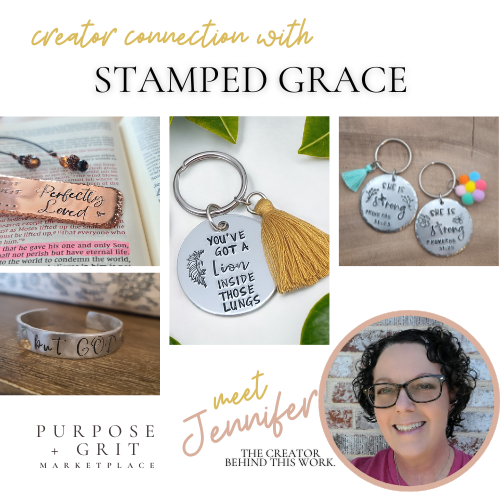 Creator Connection: Stamped Grace – Purpose + Grit