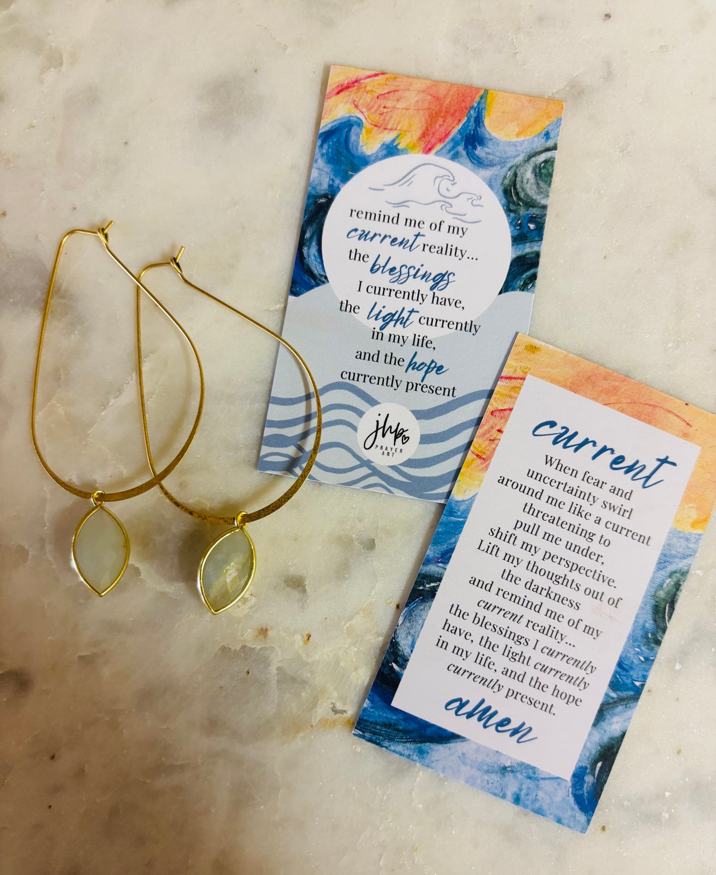Current Deep Hoop Earrings