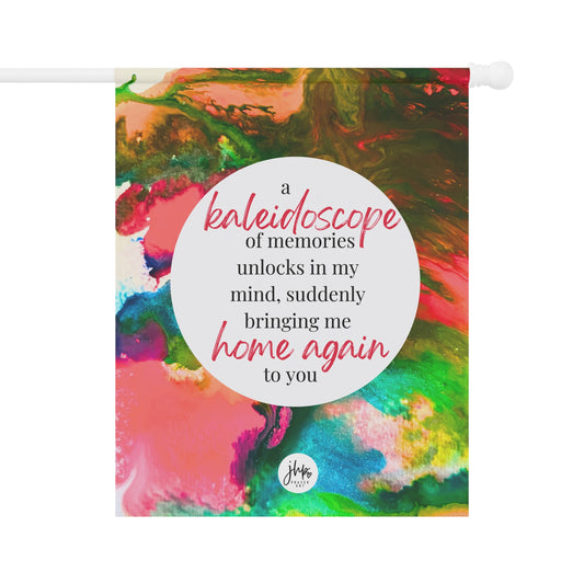 Kaleidoscope Garden Flag