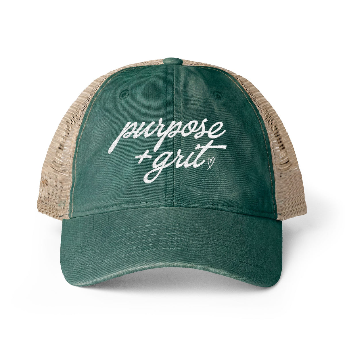 Purpose + Grit Lived-In Mesh-Back Cap