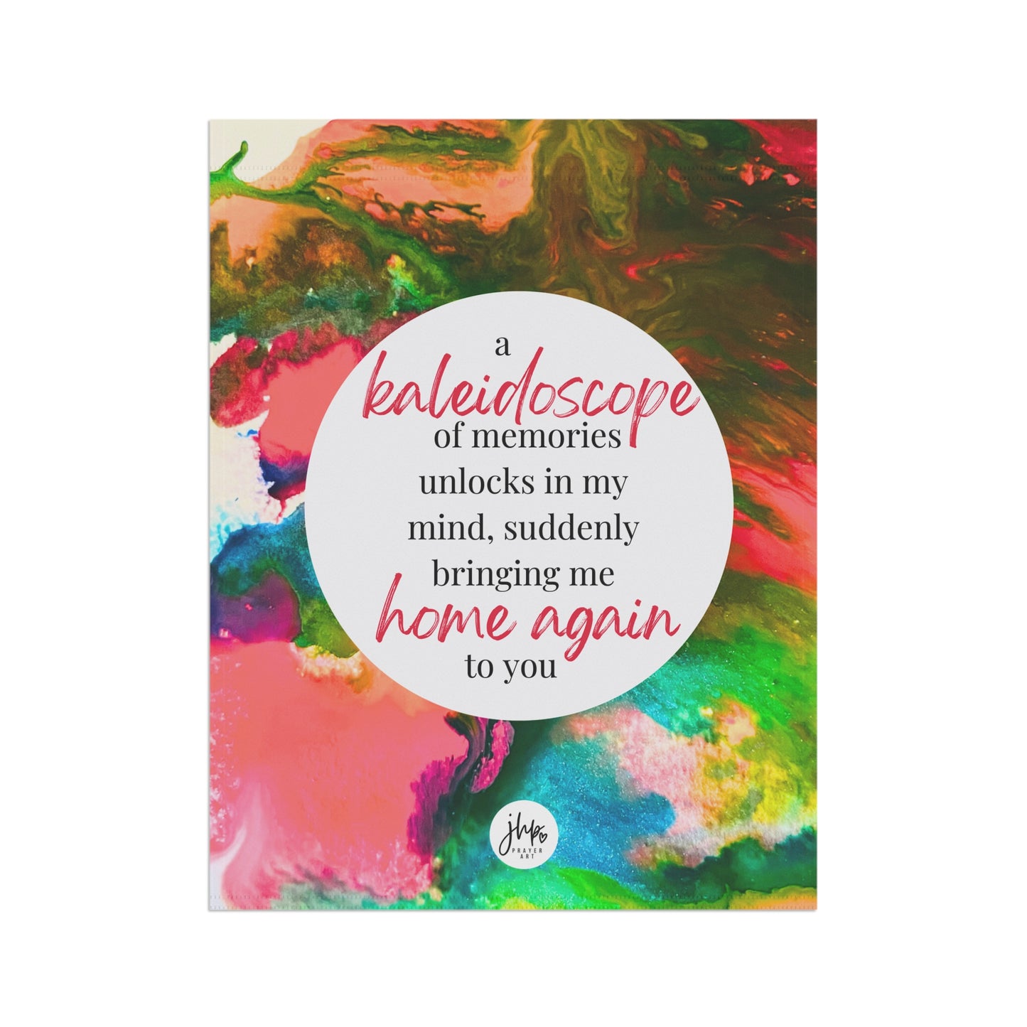 Kaleidoscope Garden Flag