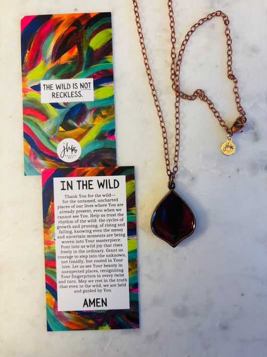 In the Wild, a jhp Prayer Art original Signature Necklace (13)