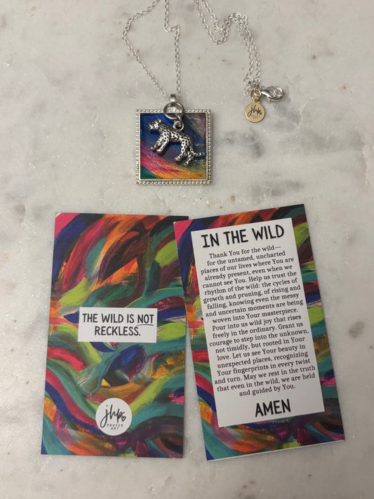 In the Wild, a jhp Prayer Art original Signature Necklace (2)