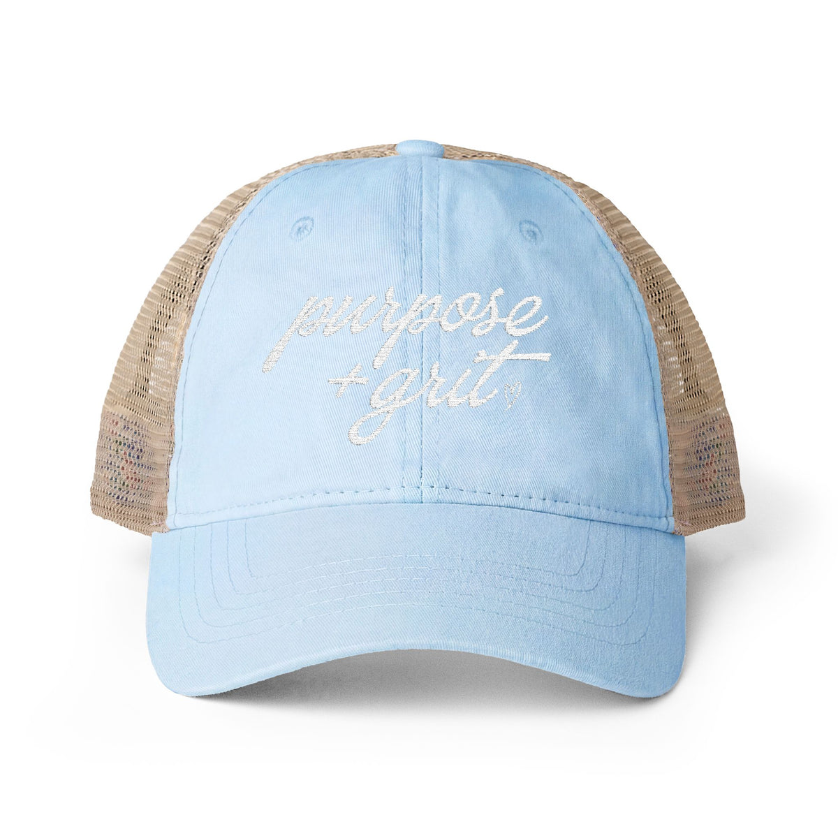 Purpose + Grit Lived-In Mesh-Back Cap